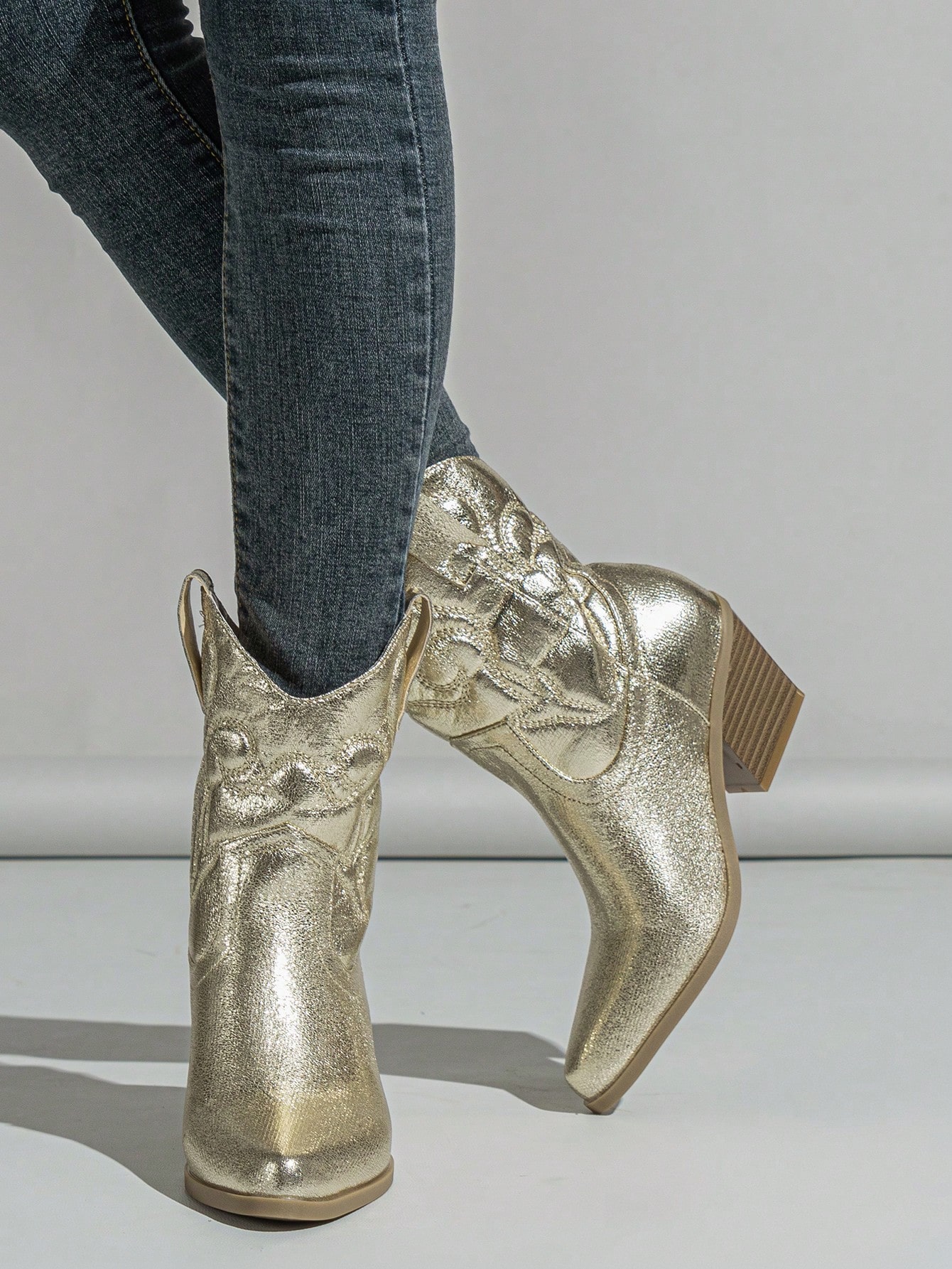 In Gold Women Fashion Boots