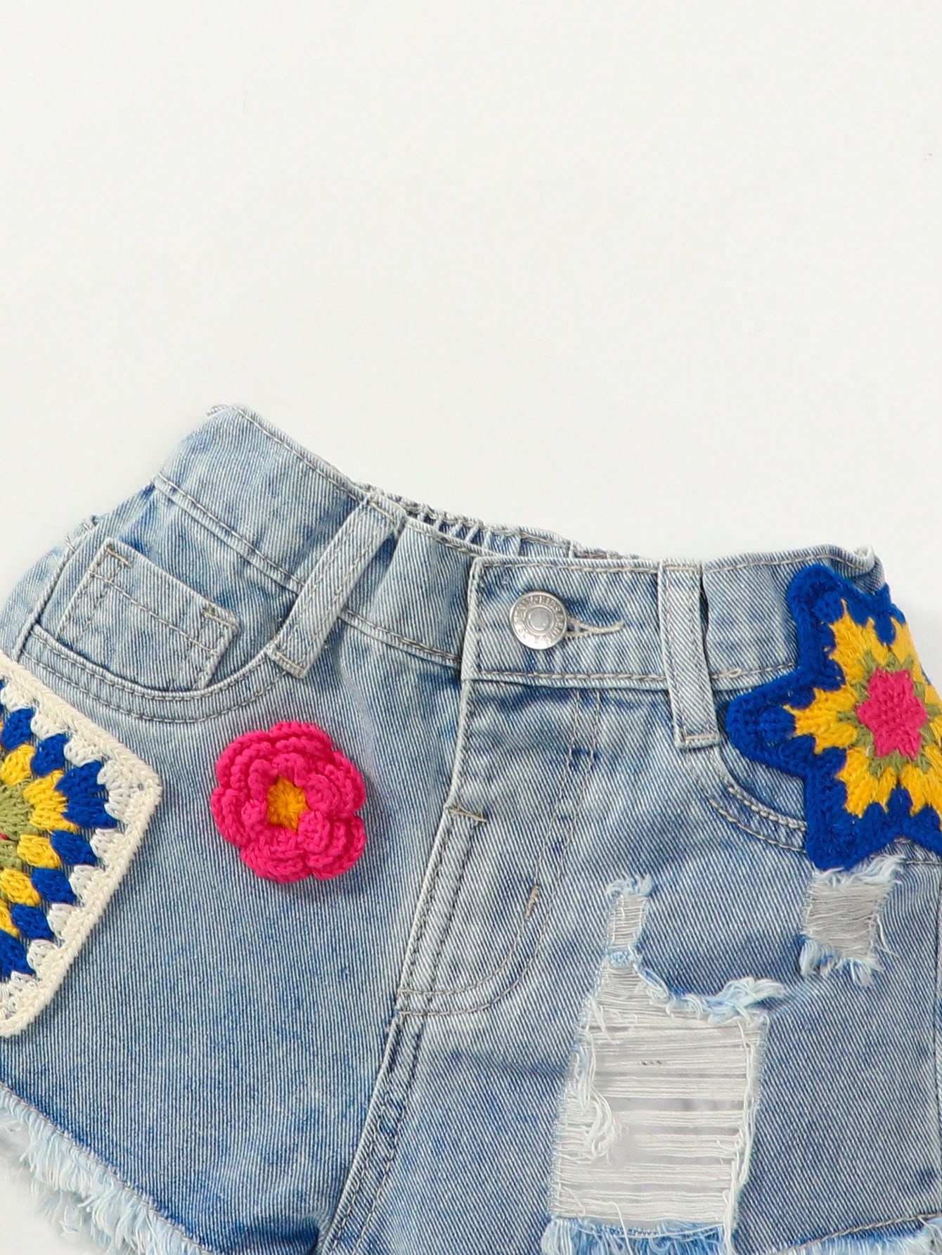 Young Girls Denim Shorts