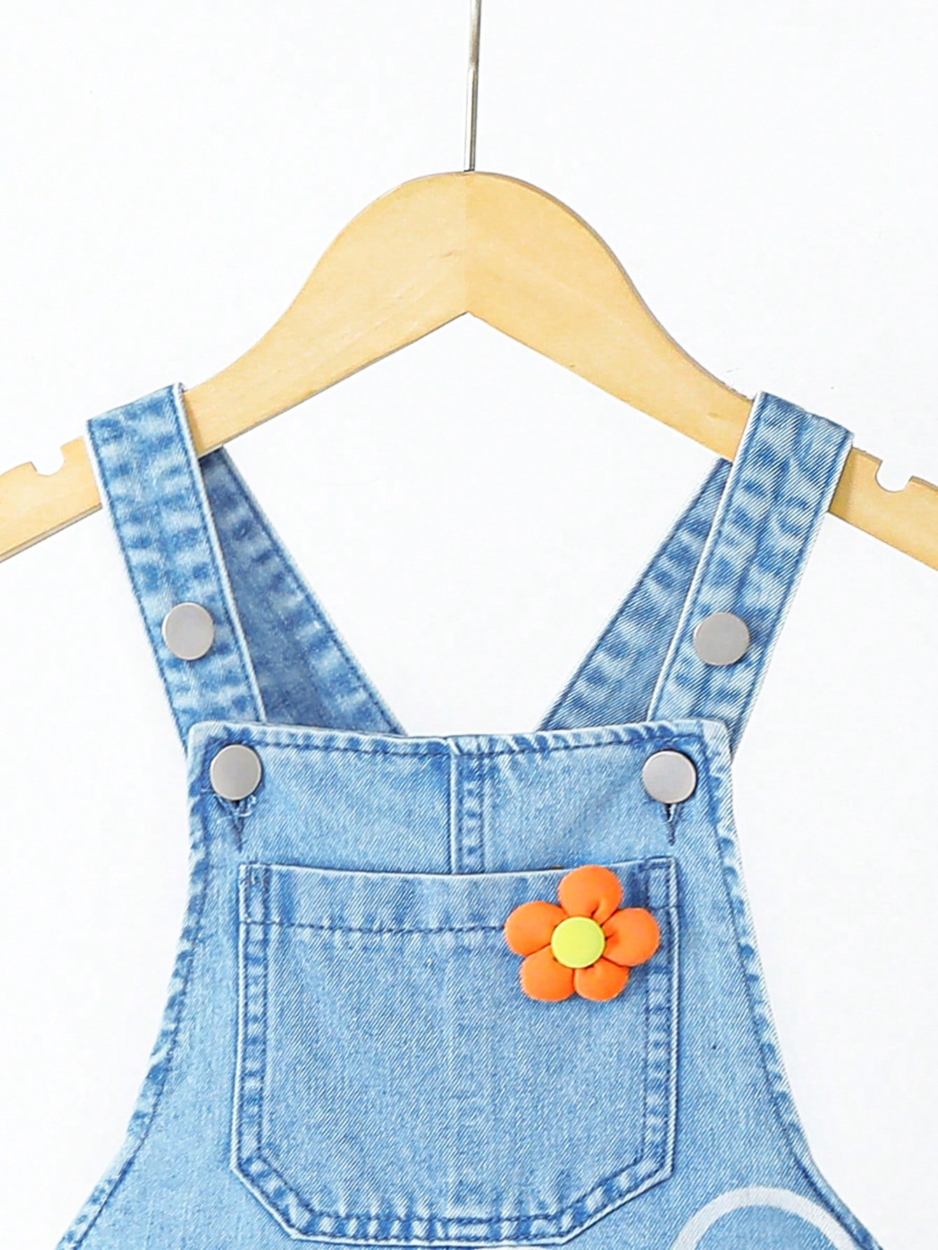 Young Girls Denim Overalls & Jumpsuits