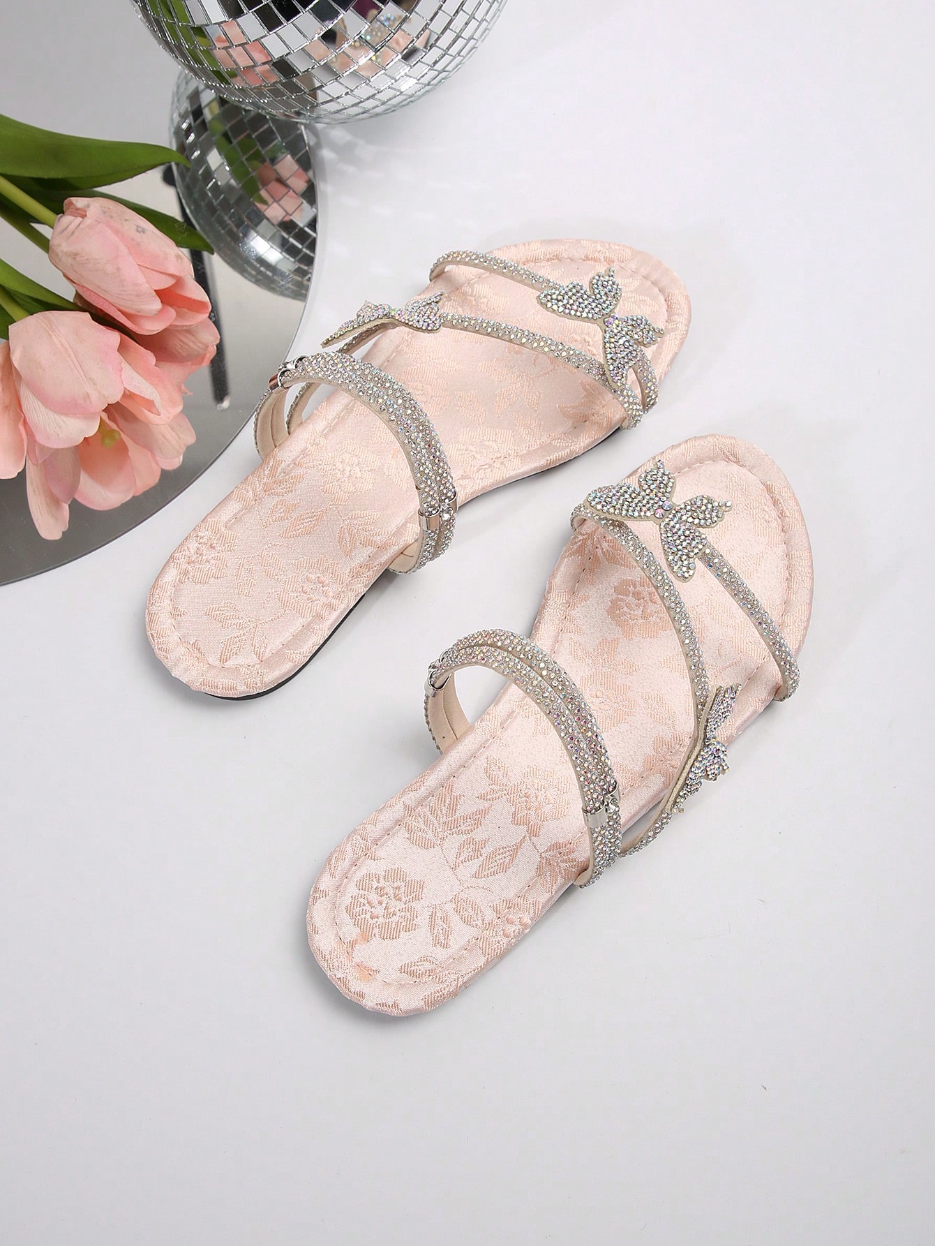 In Pink Women Flat Sandals