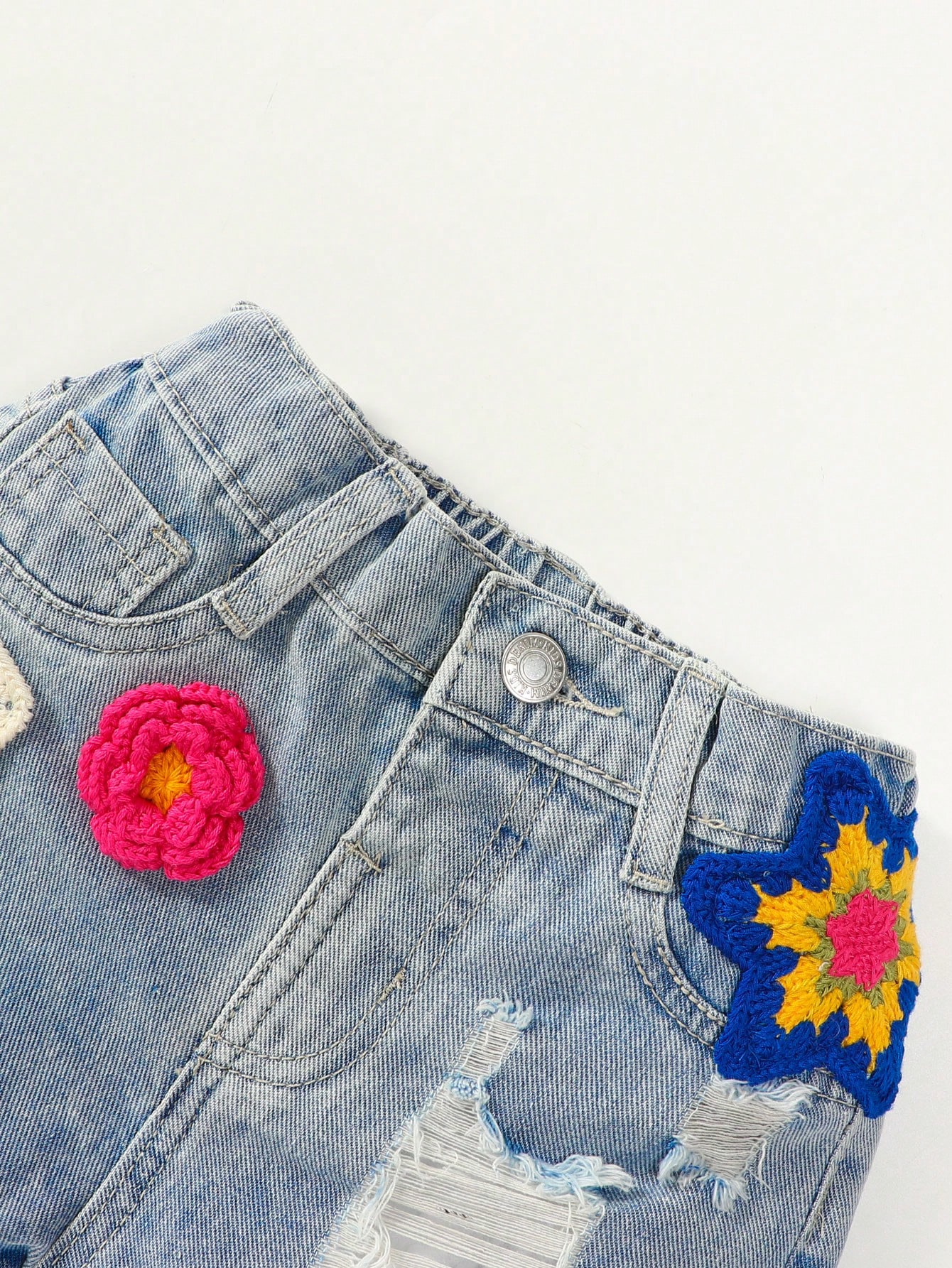 Young Girls Denim Shorts