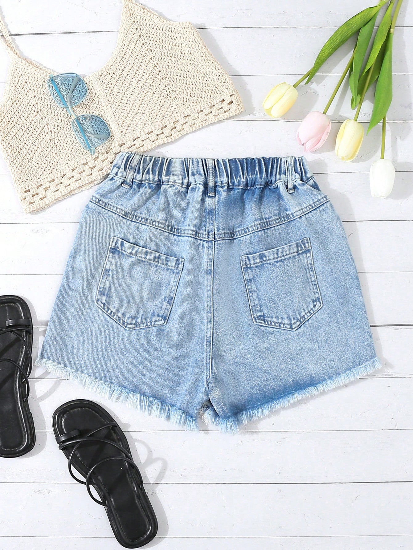 Teen Girls Denim Shorts