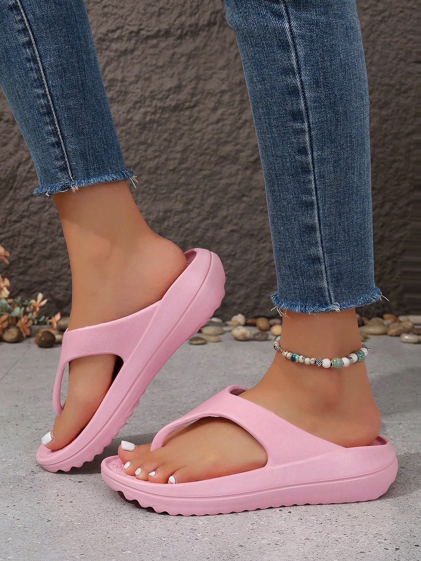 In Pink Women Flip-Flops