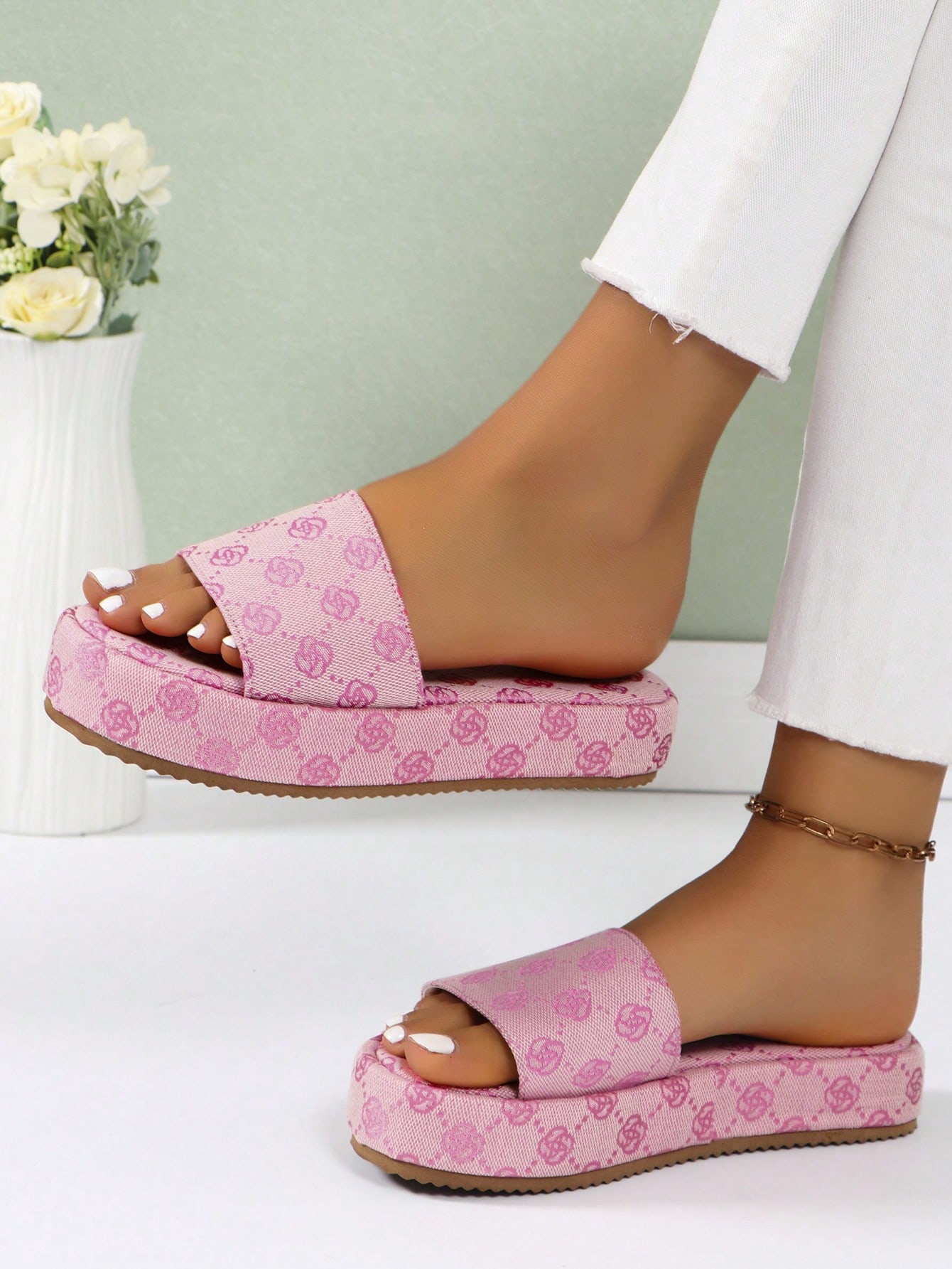 In Pink Women Platforms & Wedge Sandals