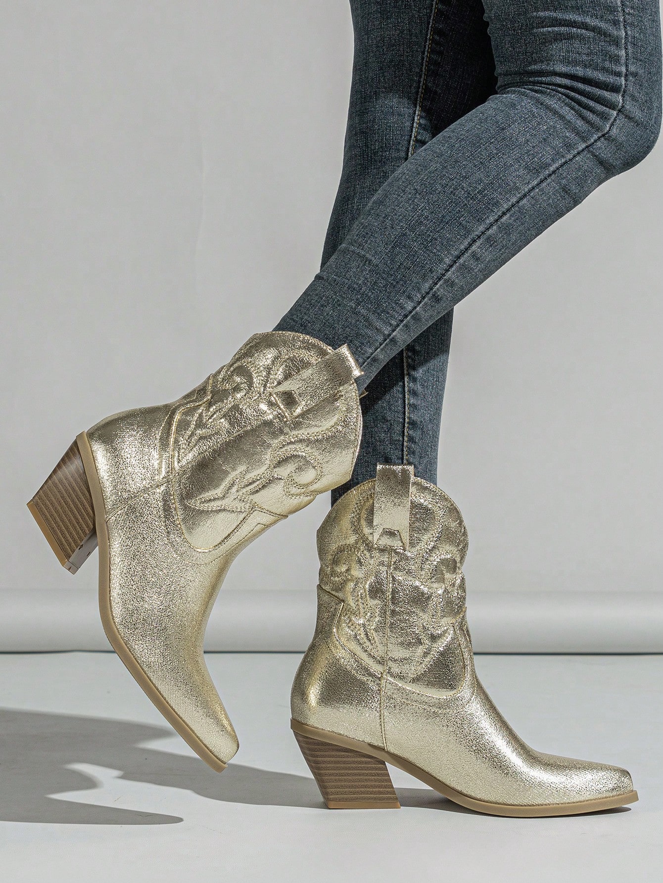 In Gold Women Fashion Boots