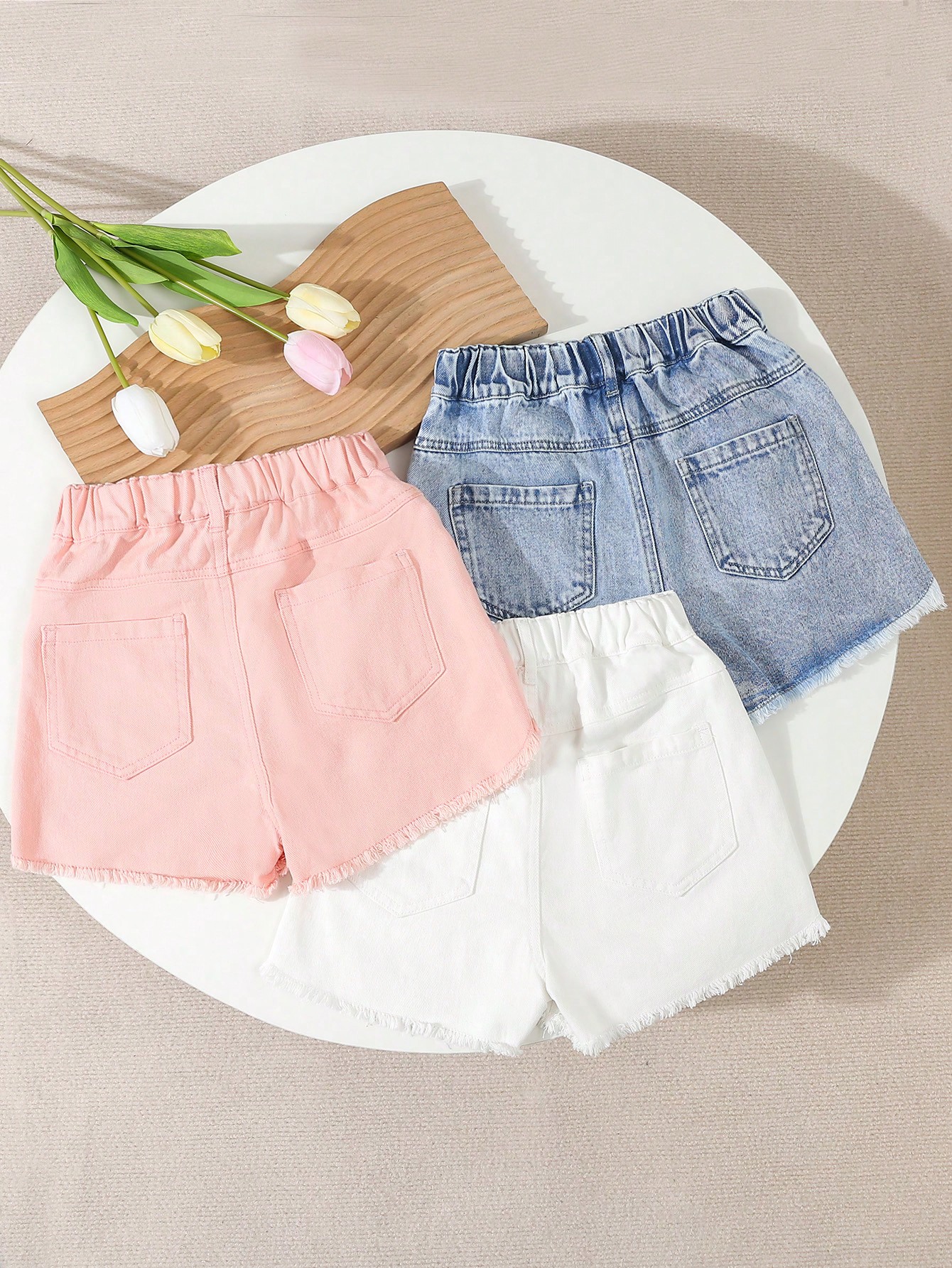 Tween Girls Denim Shorts