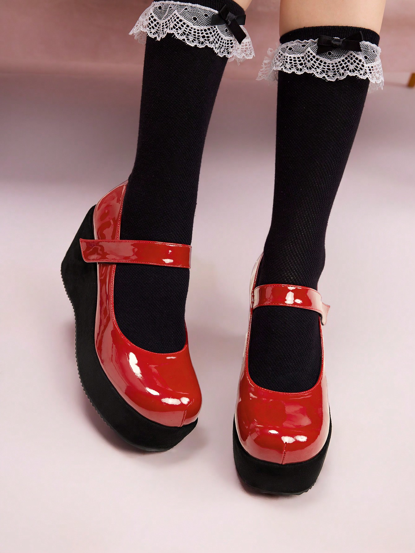 In Red Women Wedges & Flatform