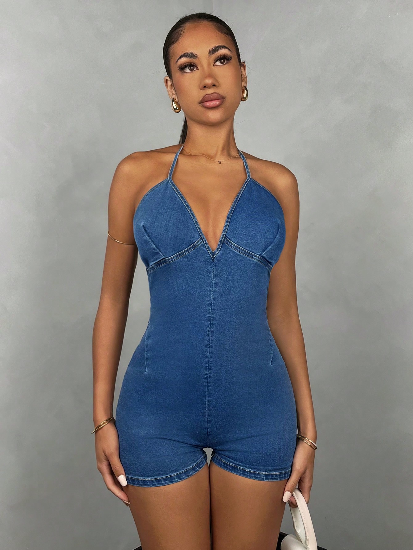 Women Denim Overalls & Jumpsuits