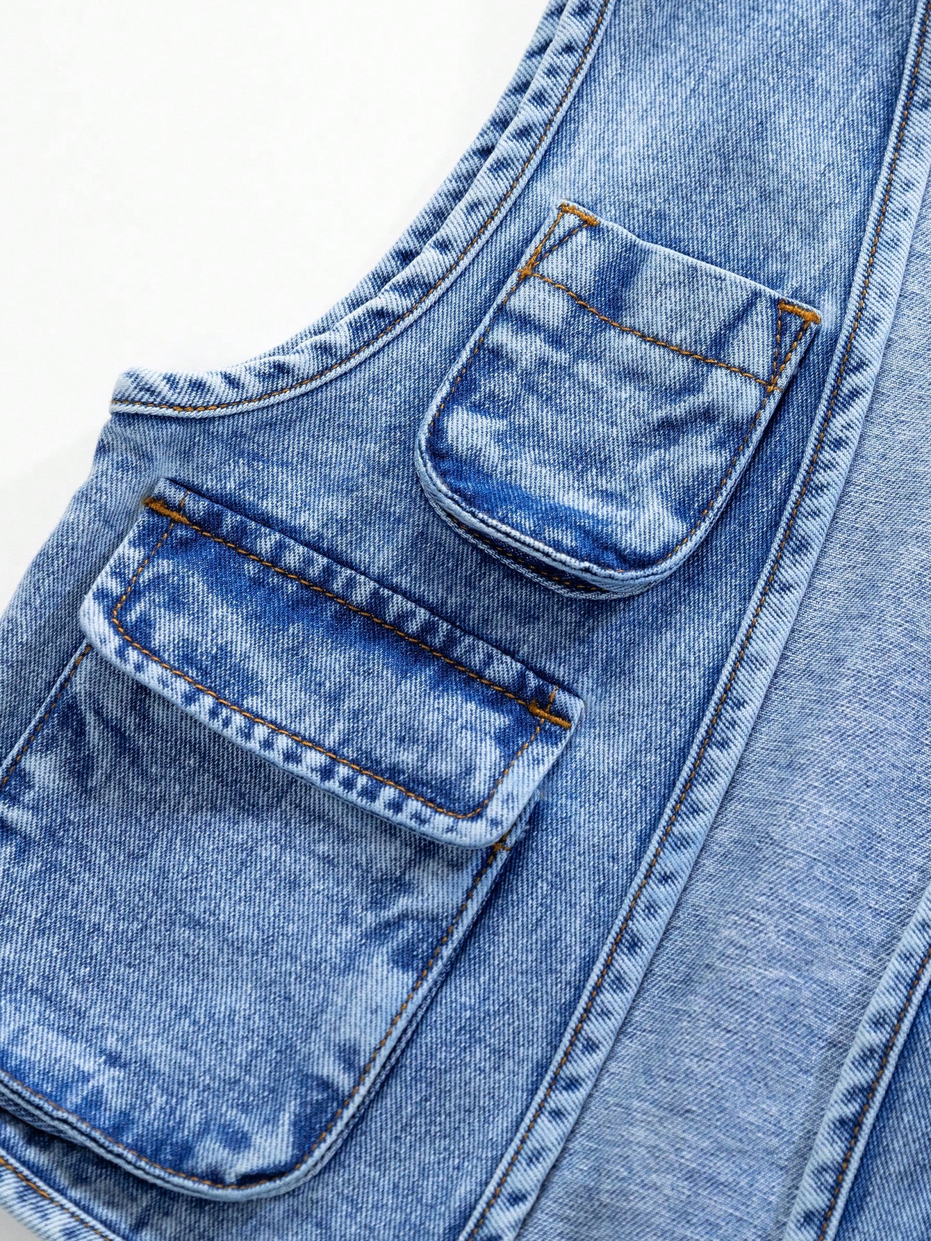 Young Boys Denim Two-piece Outfits