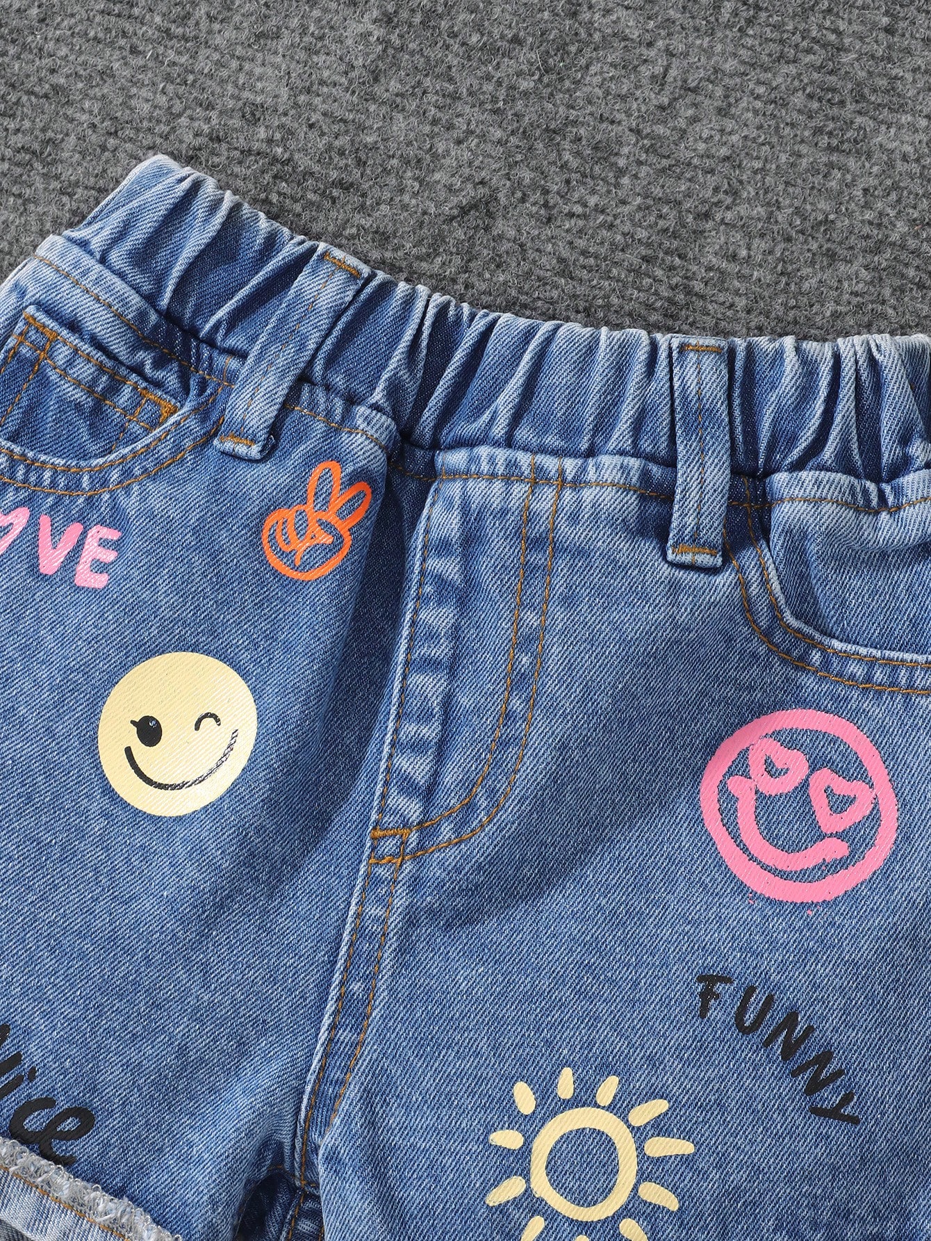 Young Girls Denim Shorts