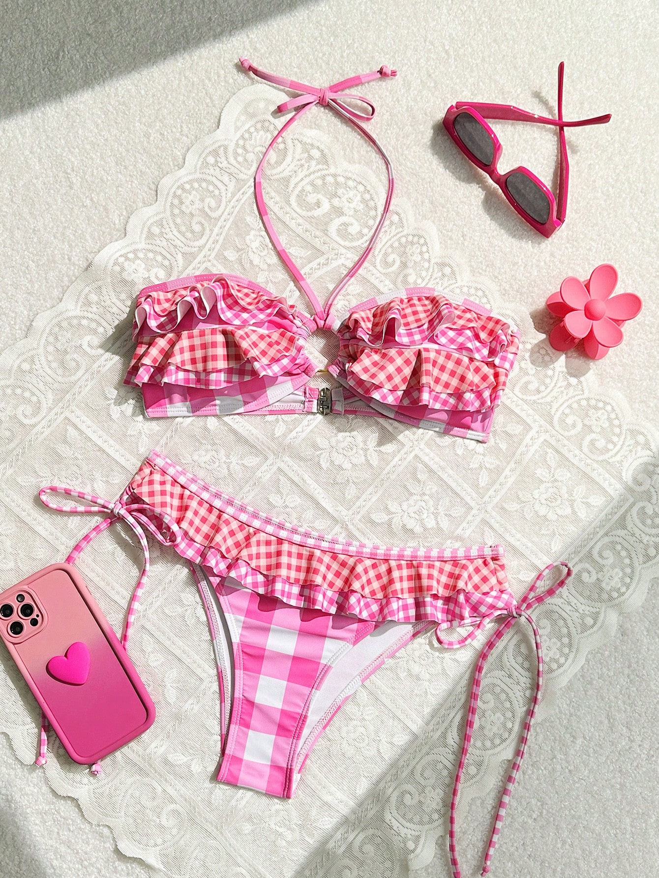 In Pink Women Bikini Sets