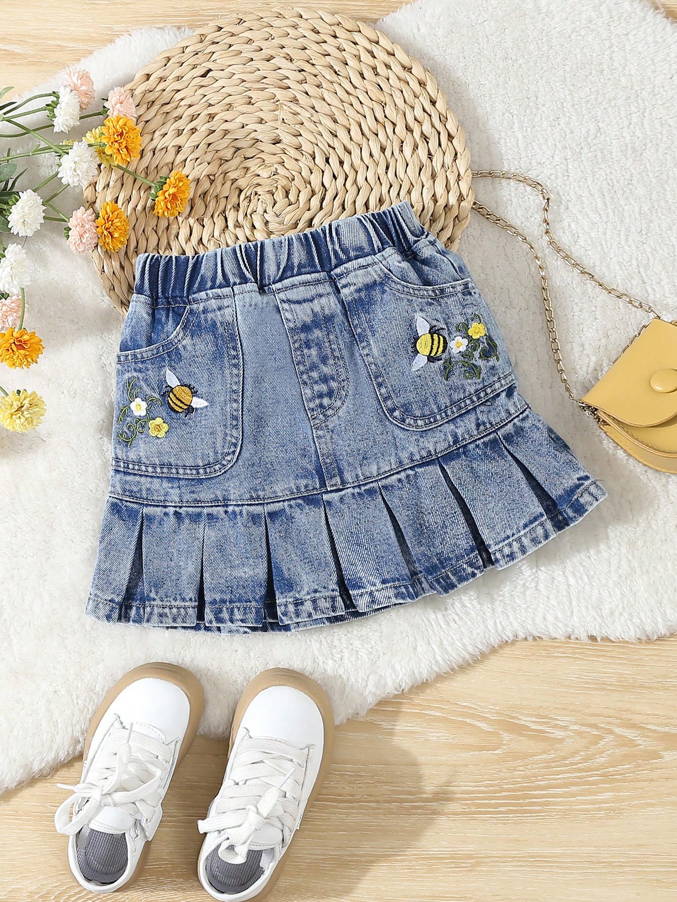 Young Girls Denim Skirts