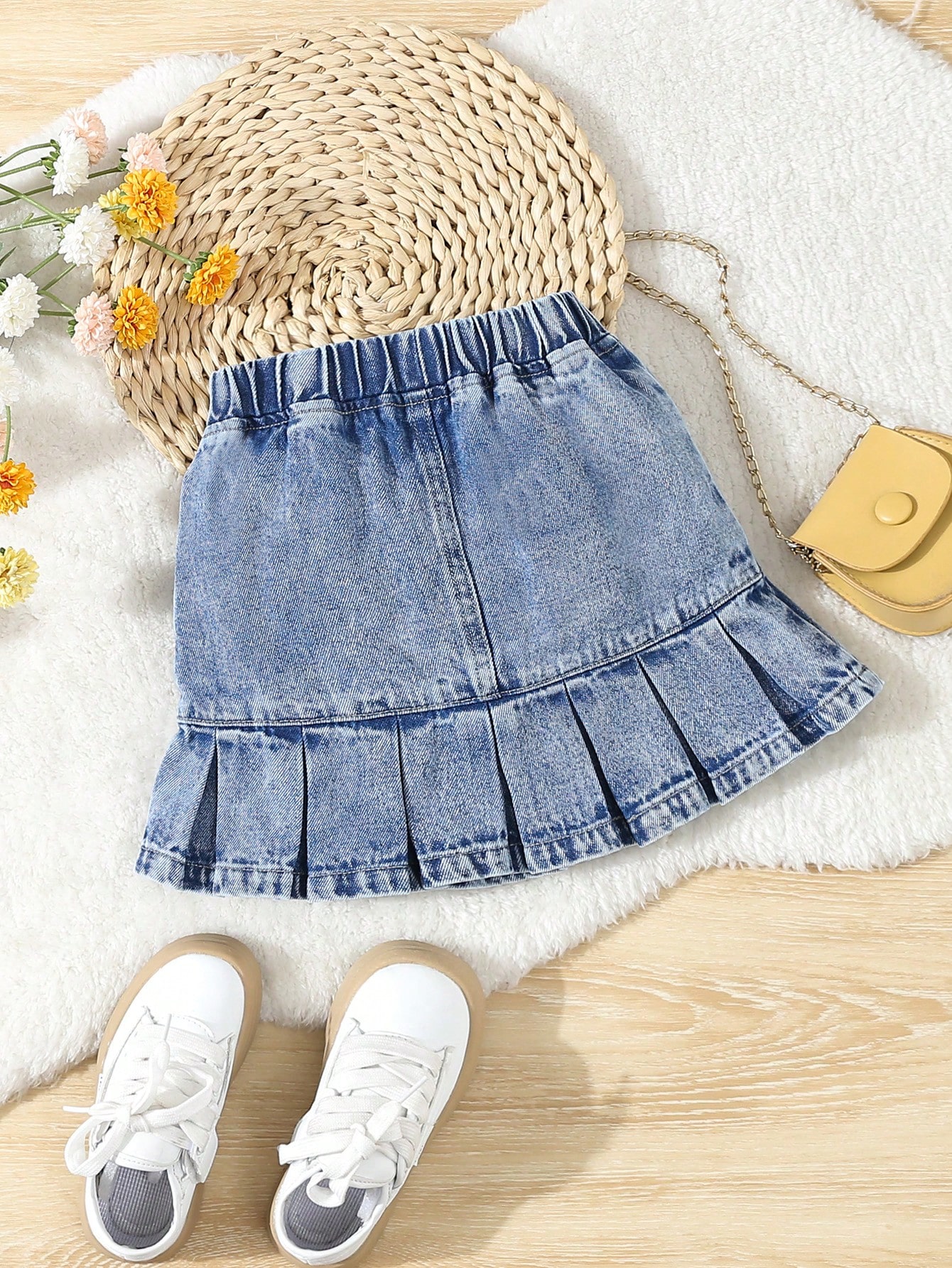 Young Girls Denim Skirts