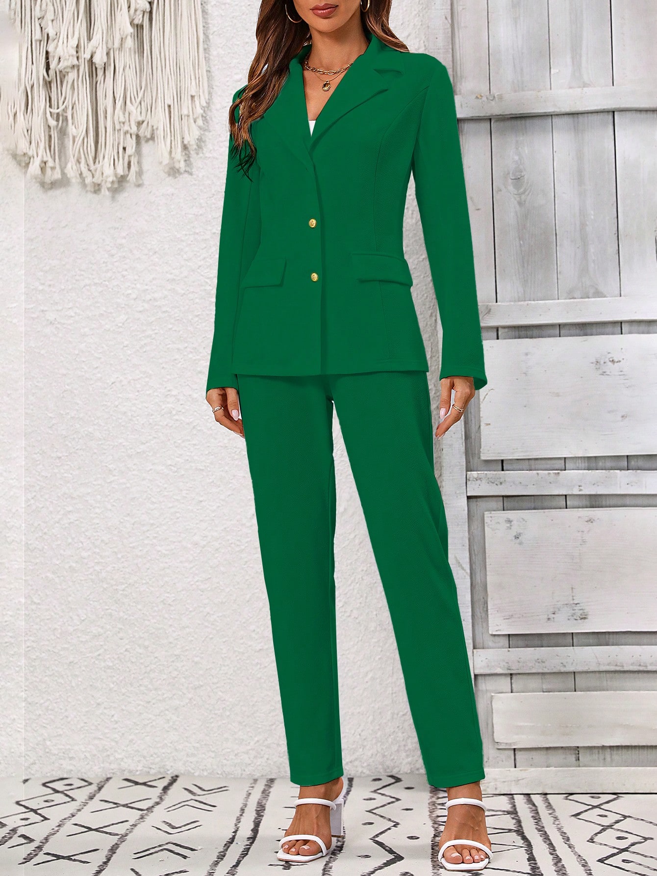 In Long Sleeve Women Suit Sets