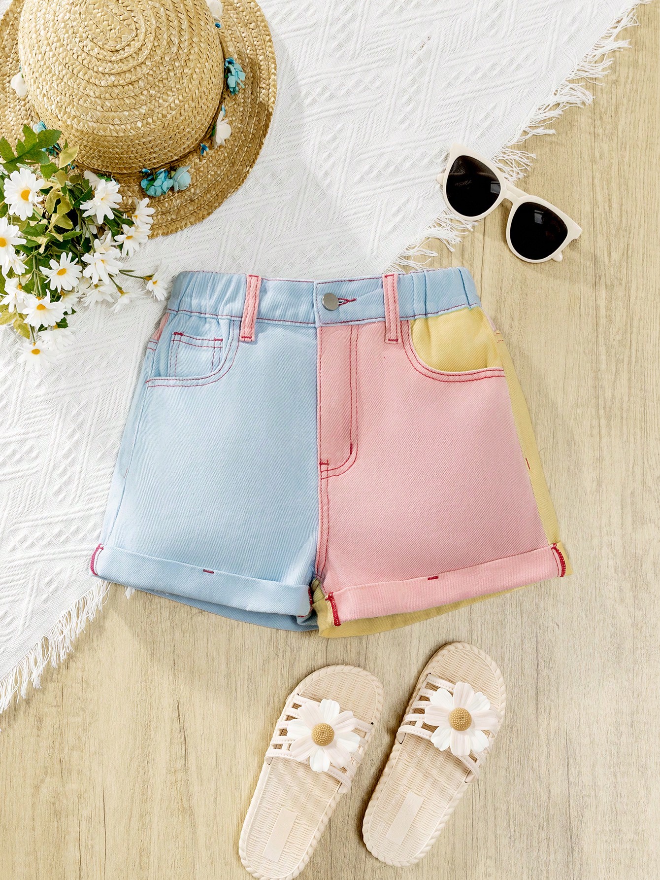 Tween Girls Denim Shorts