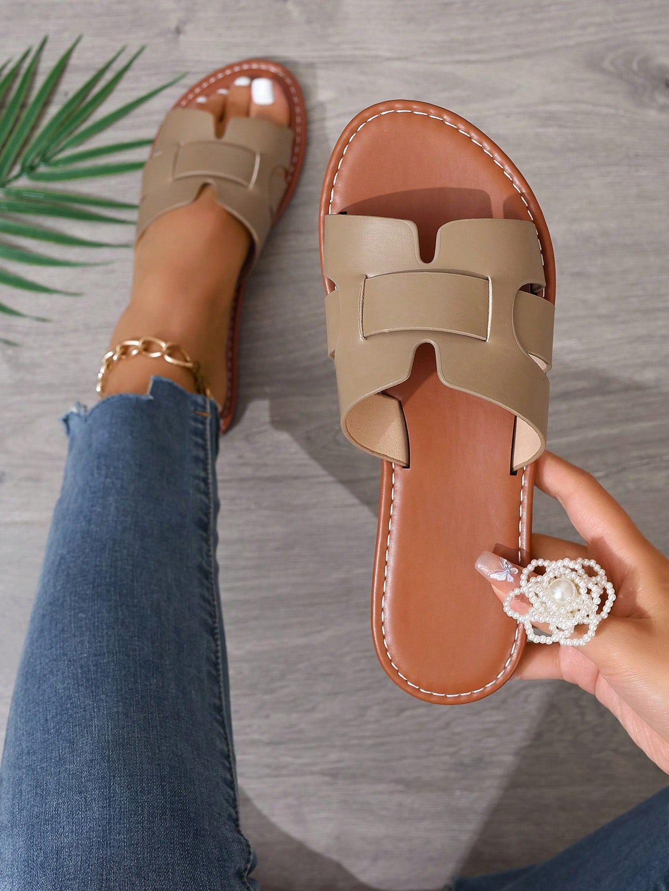 In Apricot Women Sandals