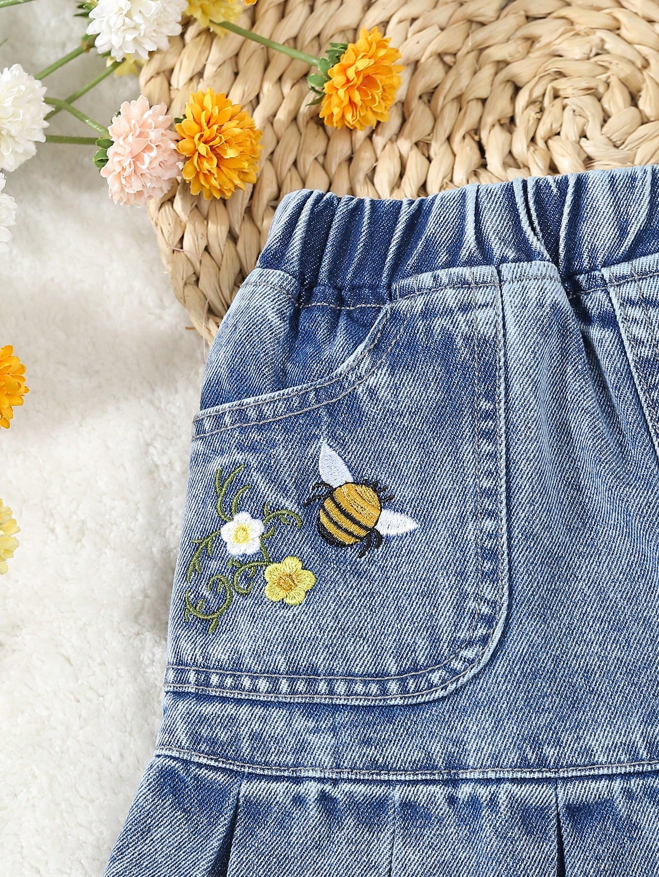 Young Girls Denim Skirts