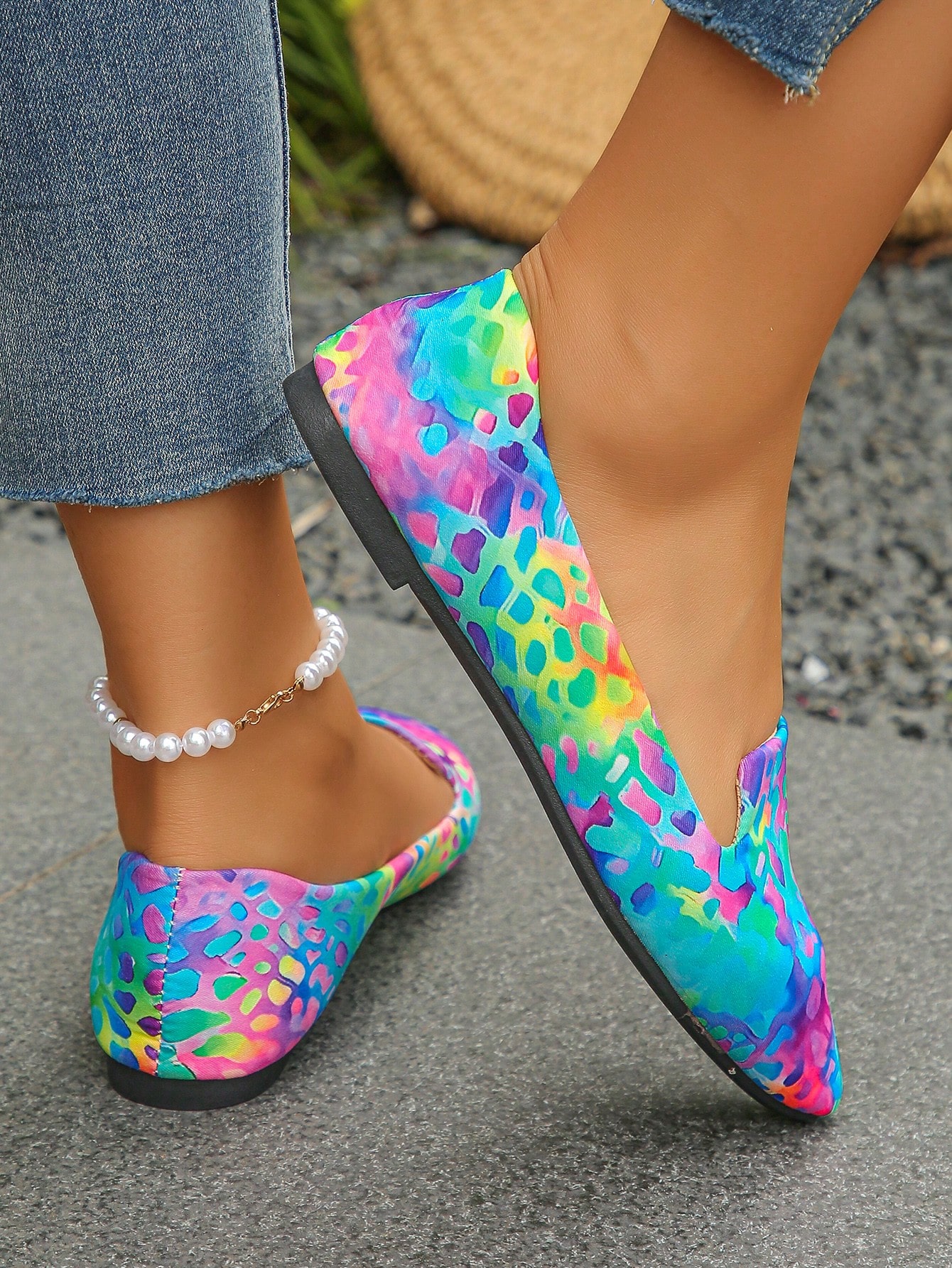 In Multicolor Women Flats