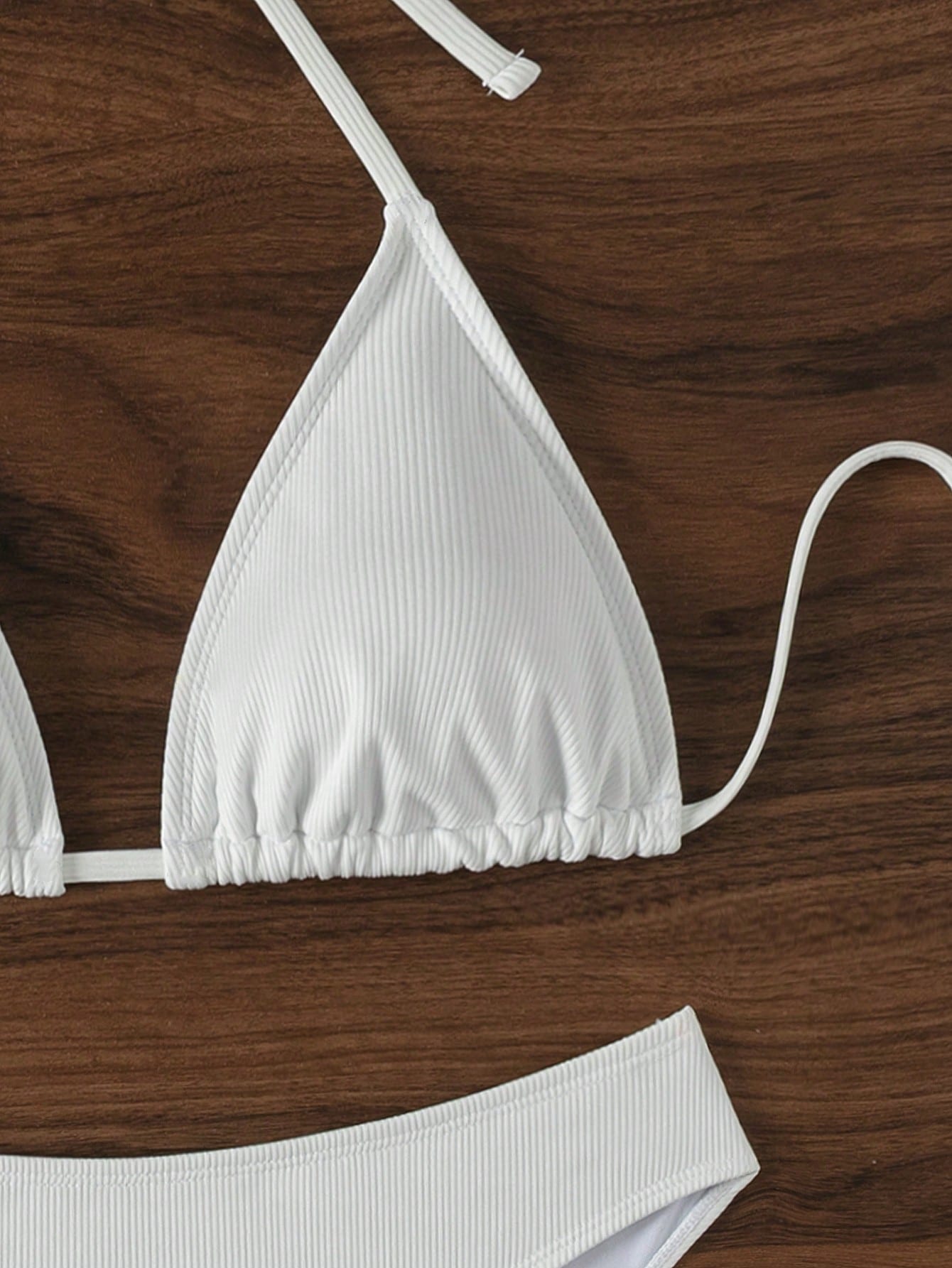 In White Women Bikini Sets