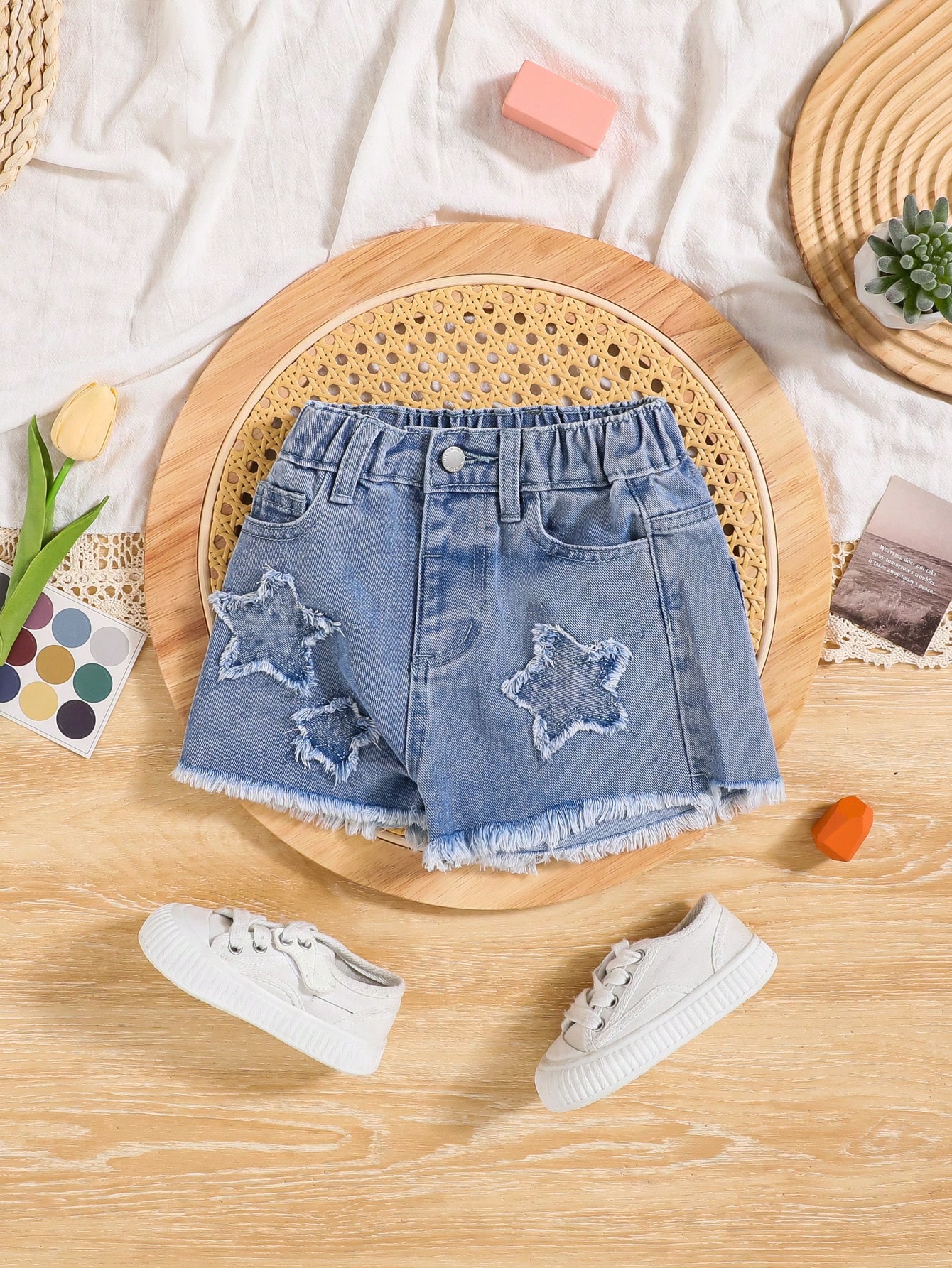 Young Girls Denim Shorts