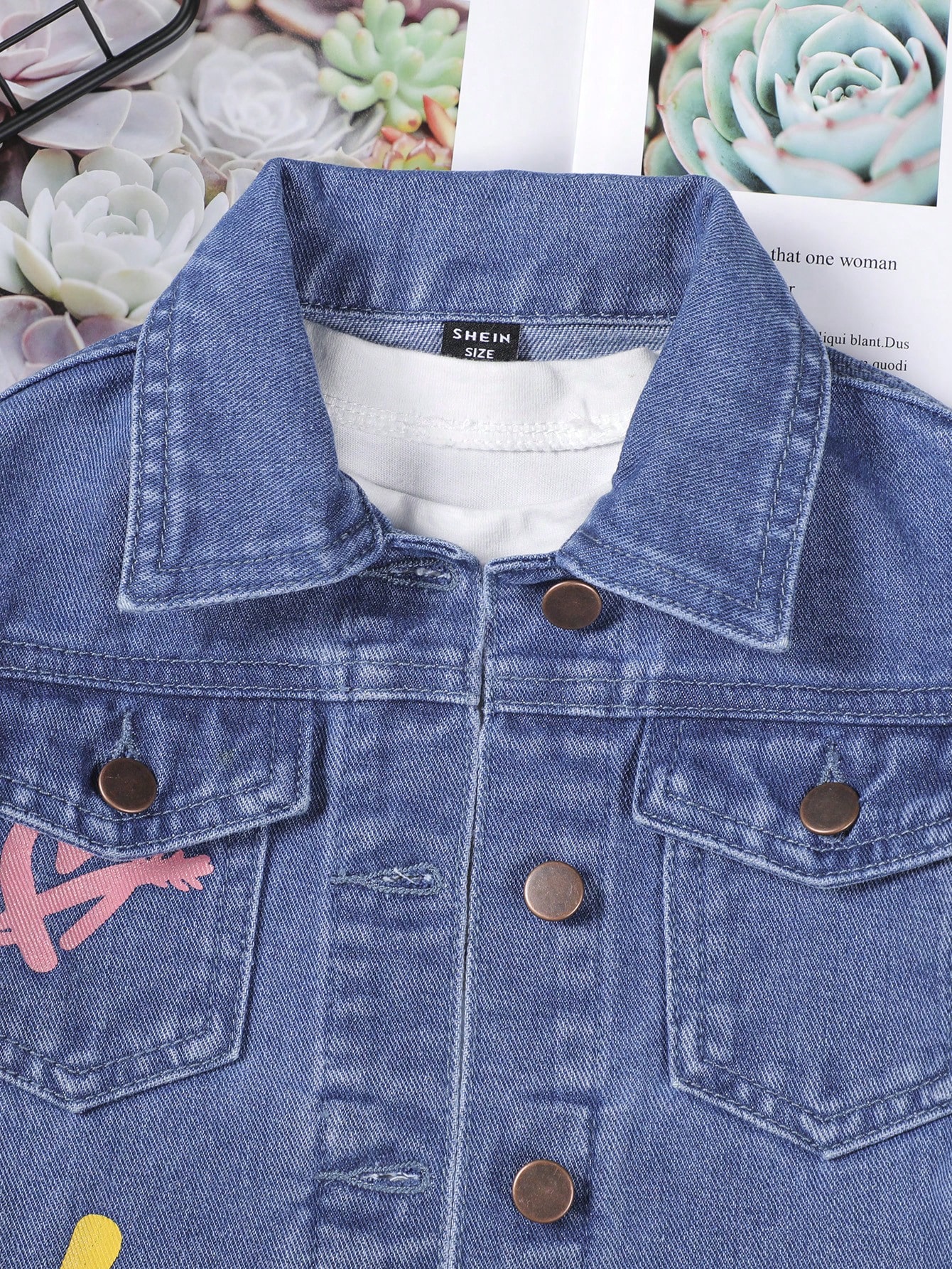 Young Girls Denim Jackets & Coats