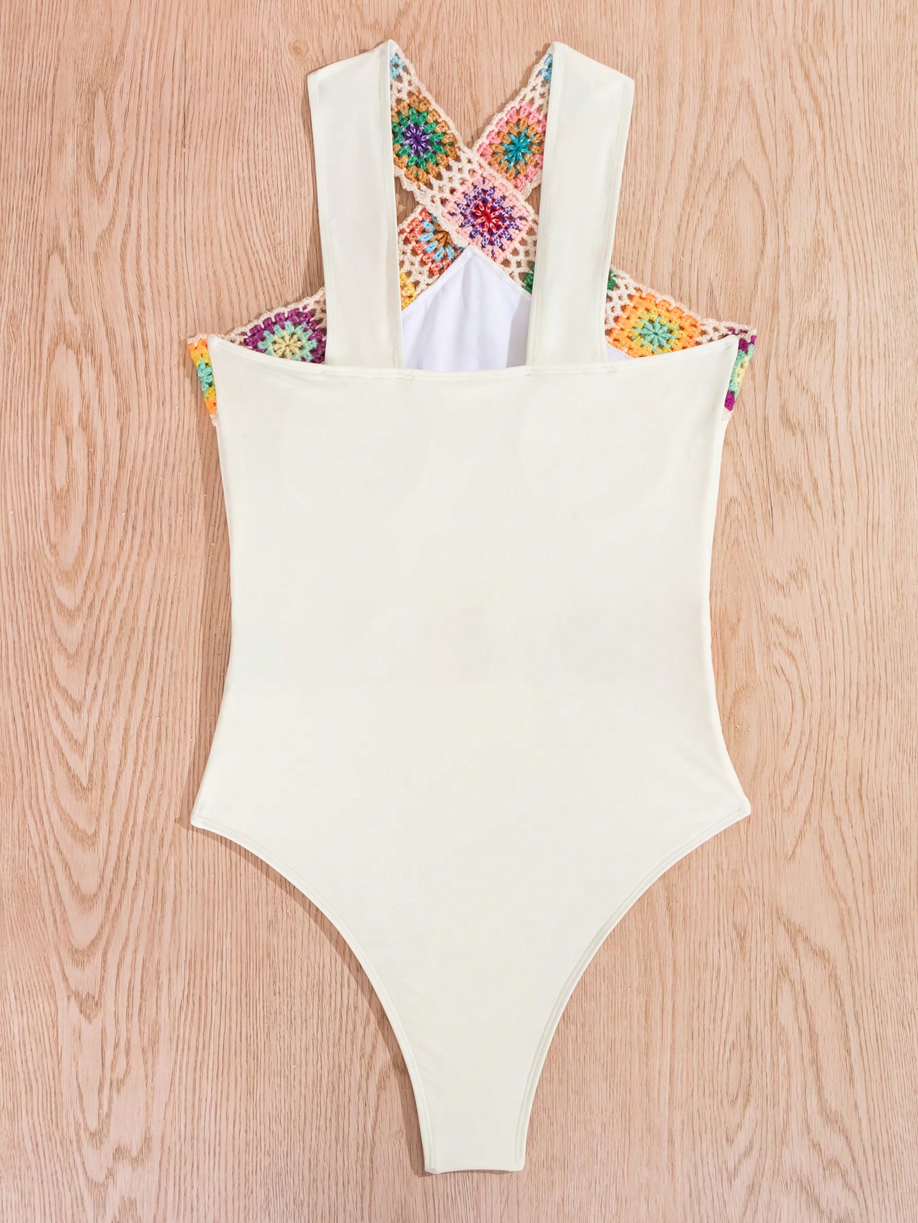 In Beige Women One-Pieces