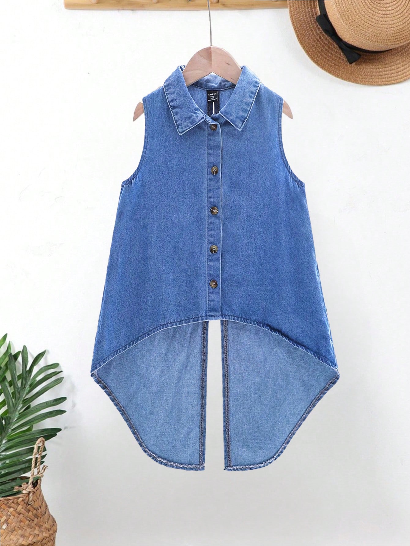 Tween Girls Denim Tops