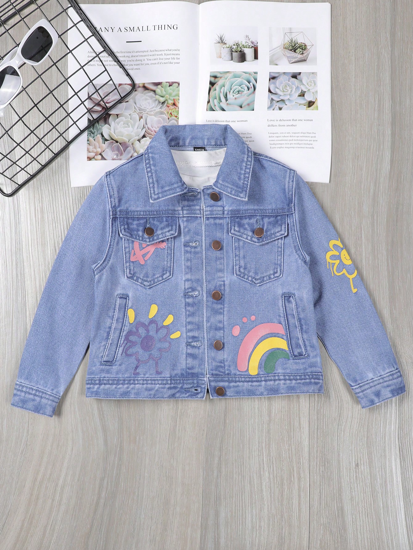 Young Girls Denim Jackets & Coats