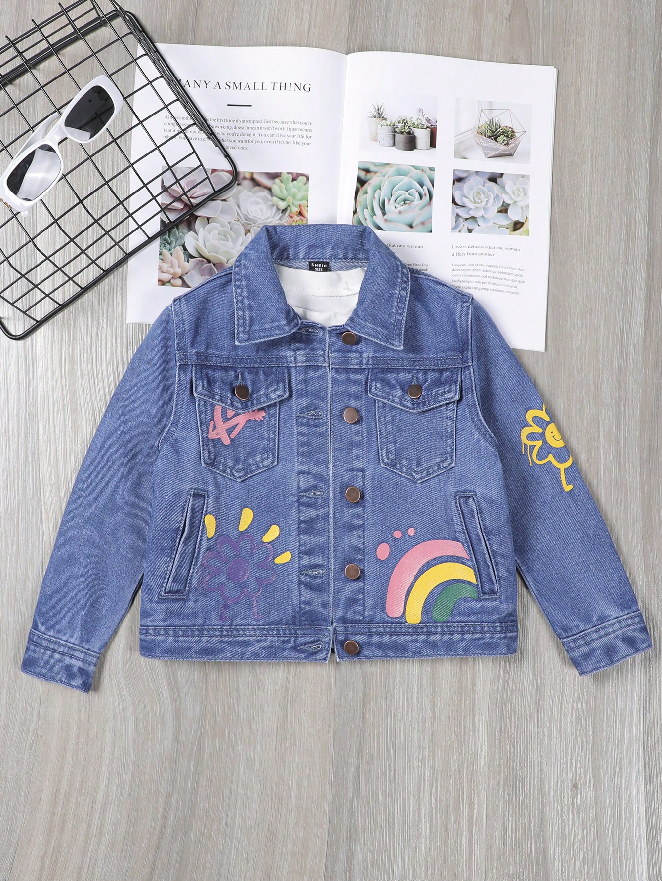 Young Girls Denim Jackets & Coats