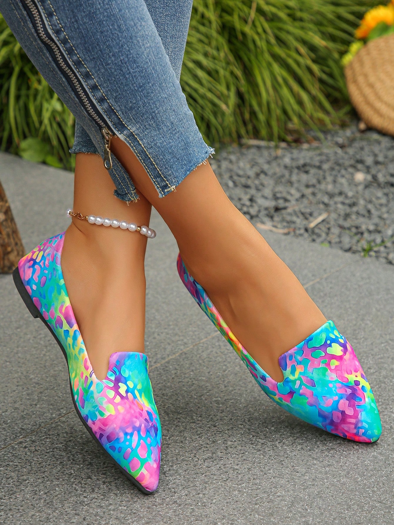 In Multicolor Women Flats