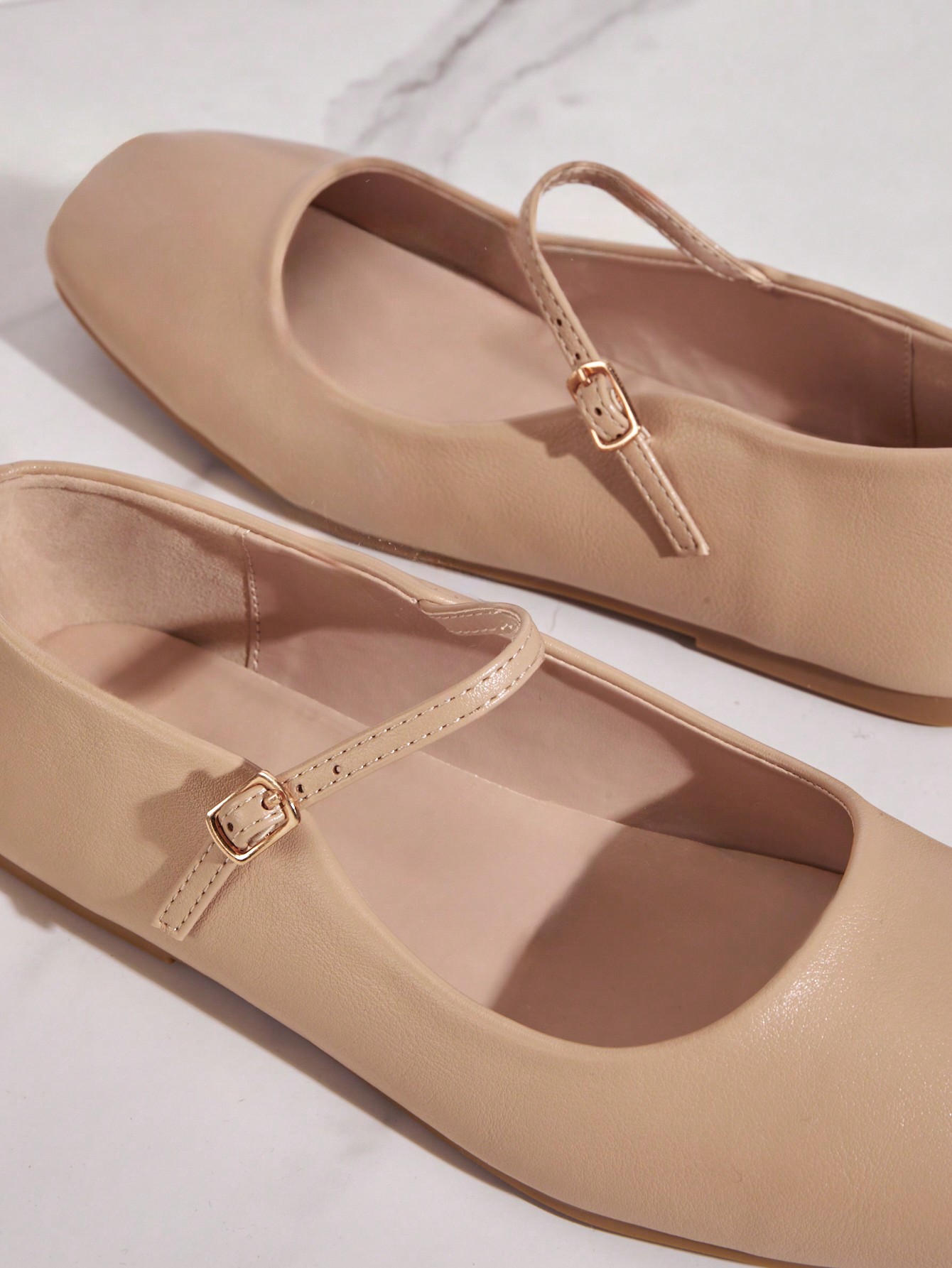 In Apricot Women Flats