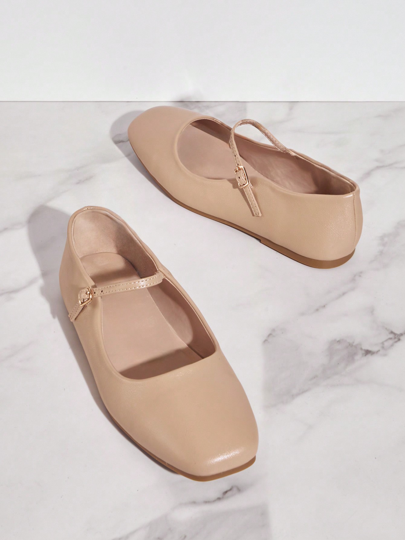 In Apricot Women Flats