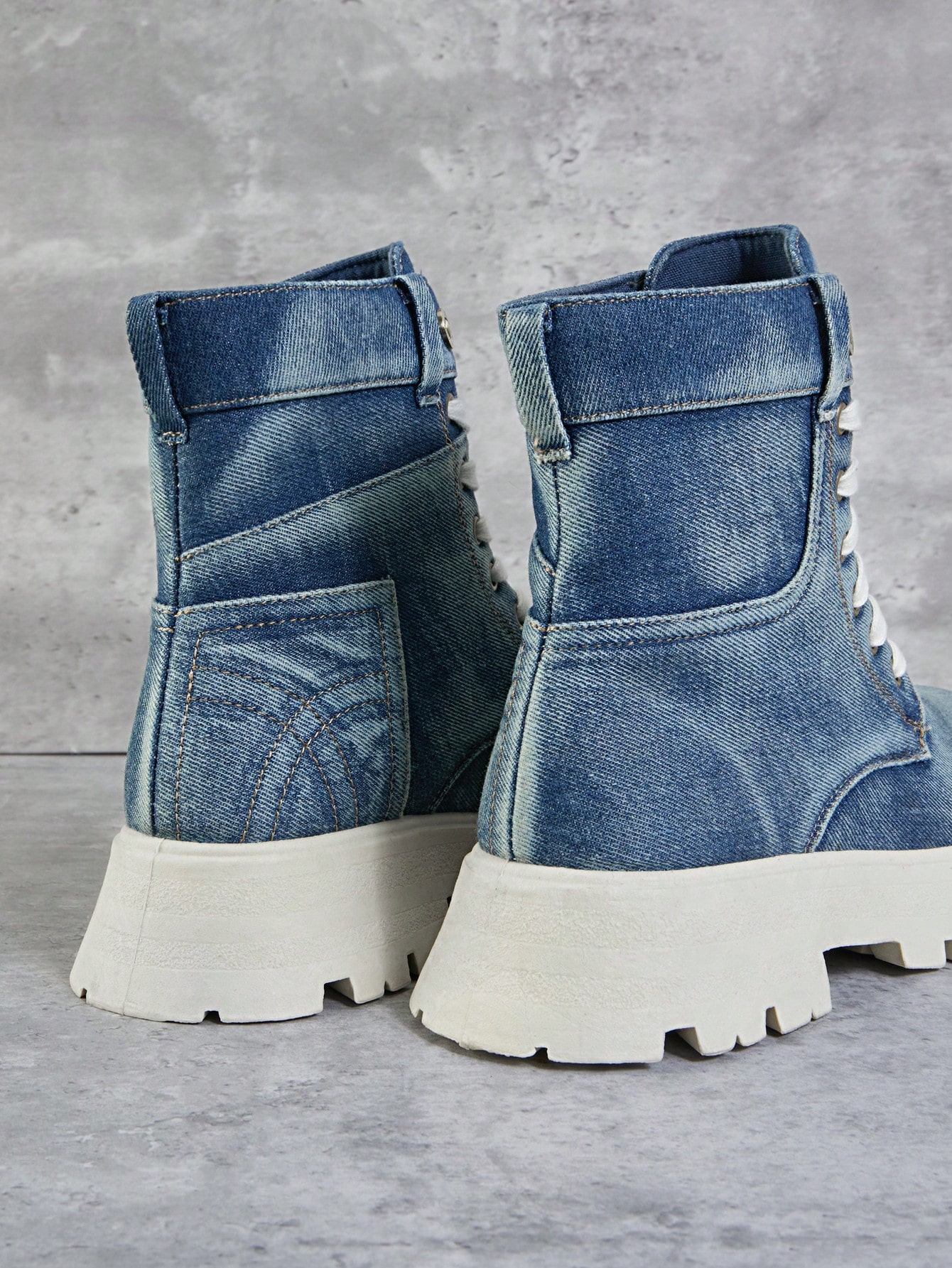 In Blue Women Fashion Boots