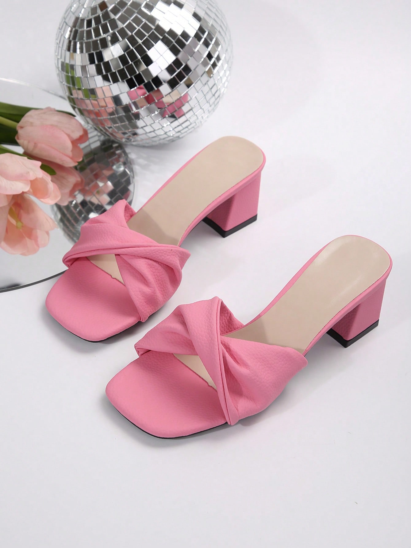 In Hot Pink Women Sandals