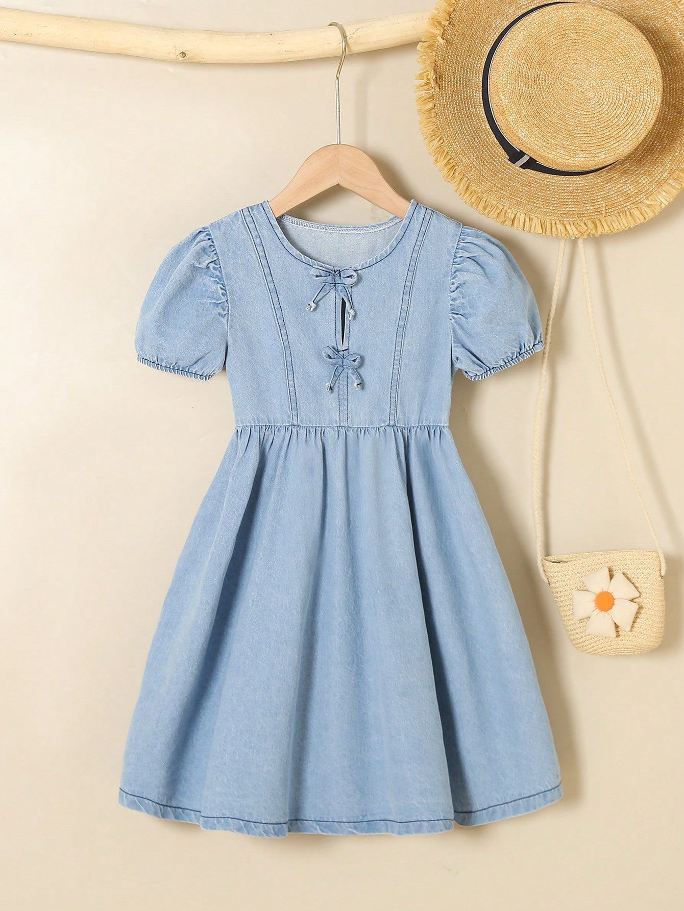 Young Girls Denim Dresses