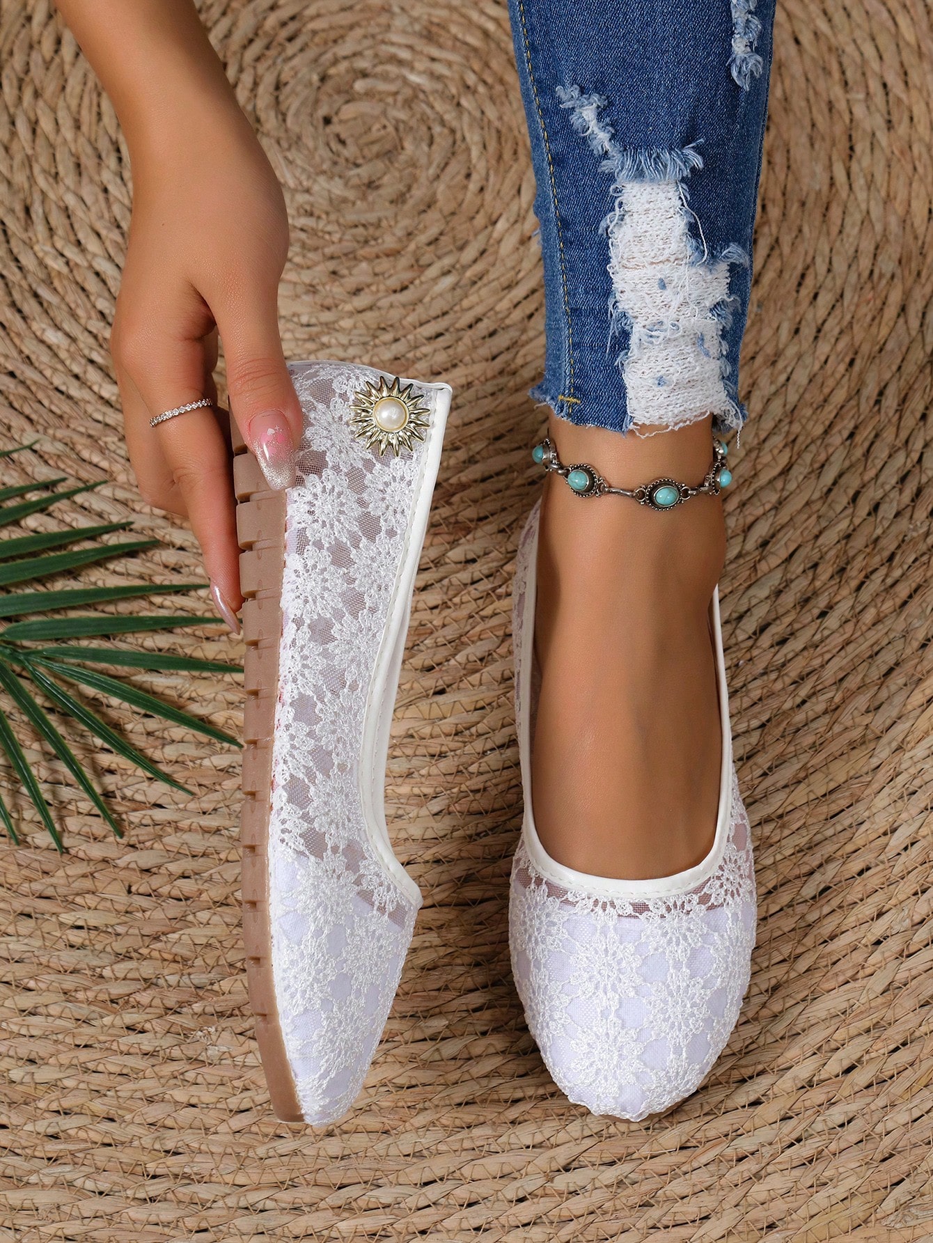 In White Women Flats