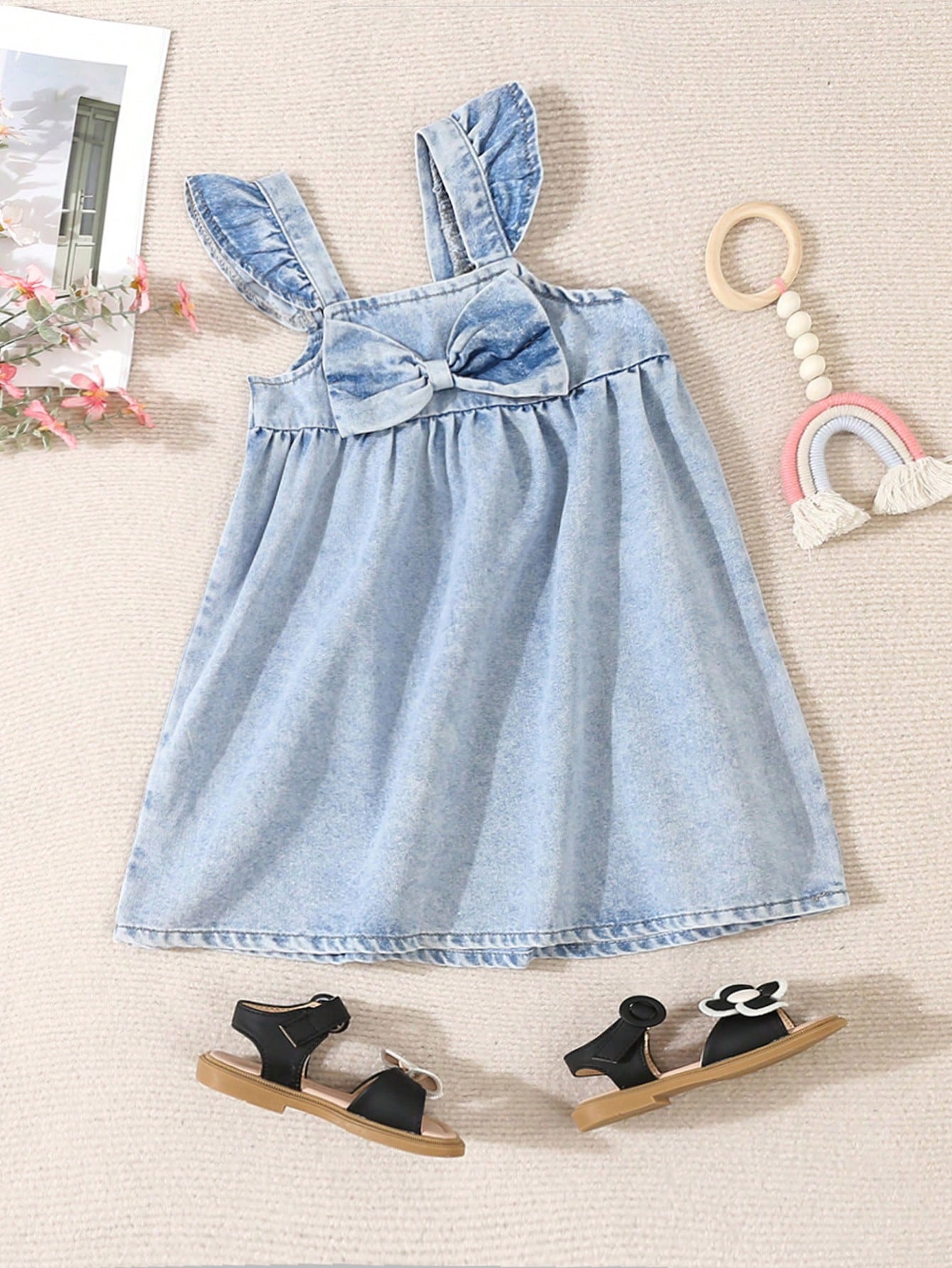 Young Girls Denim Dresses