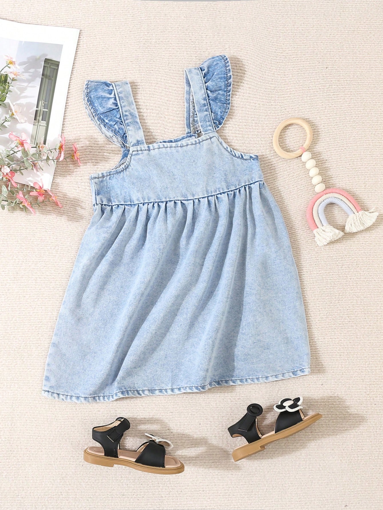 Young Girls Denim Dresses