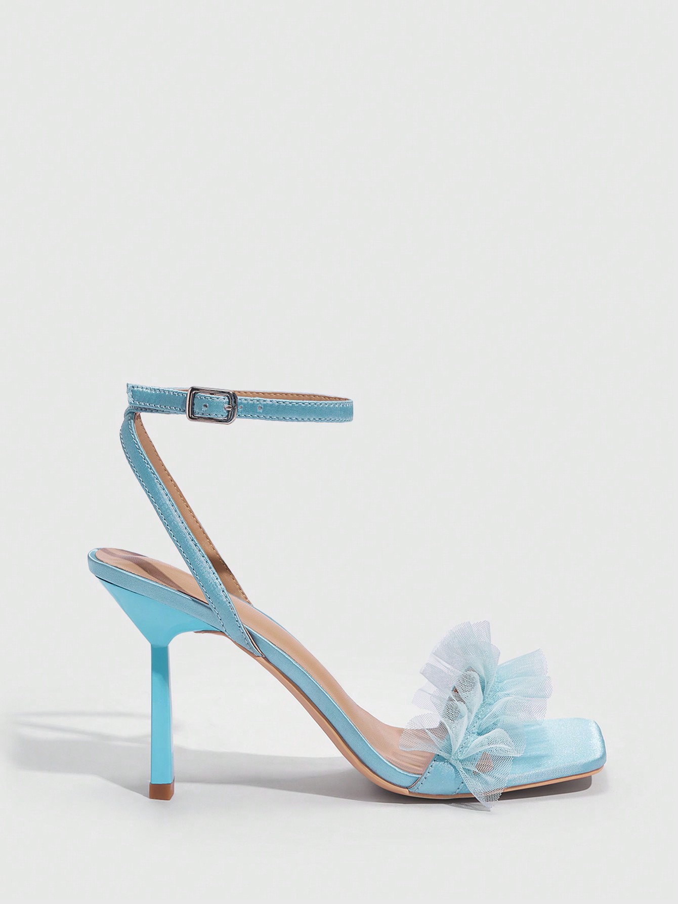 In Blue Women Heeled Sandals