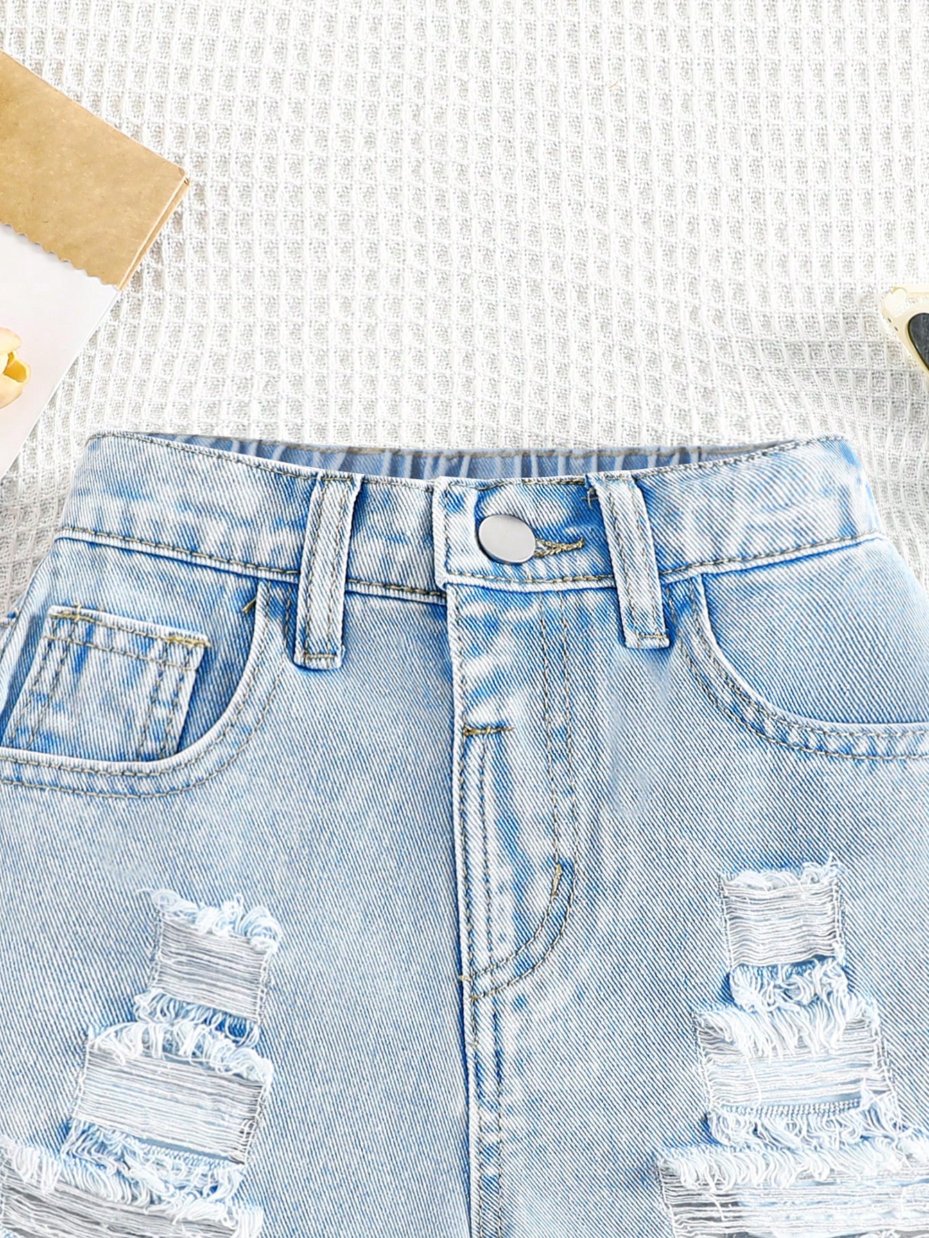 Young Girls Denim Shorts