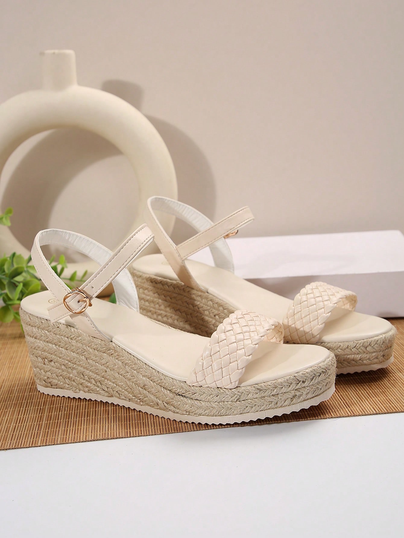 In Beige Women Platforms & Wedge Sandals