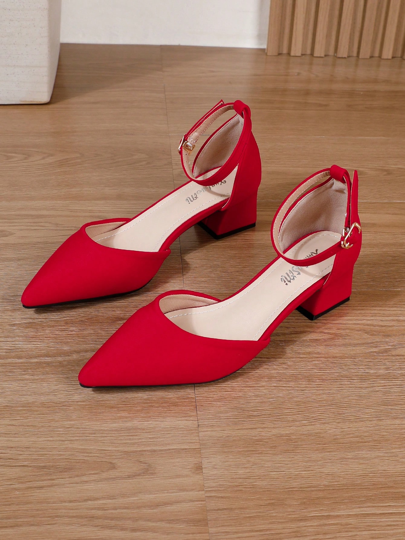 In Red Women Pumps