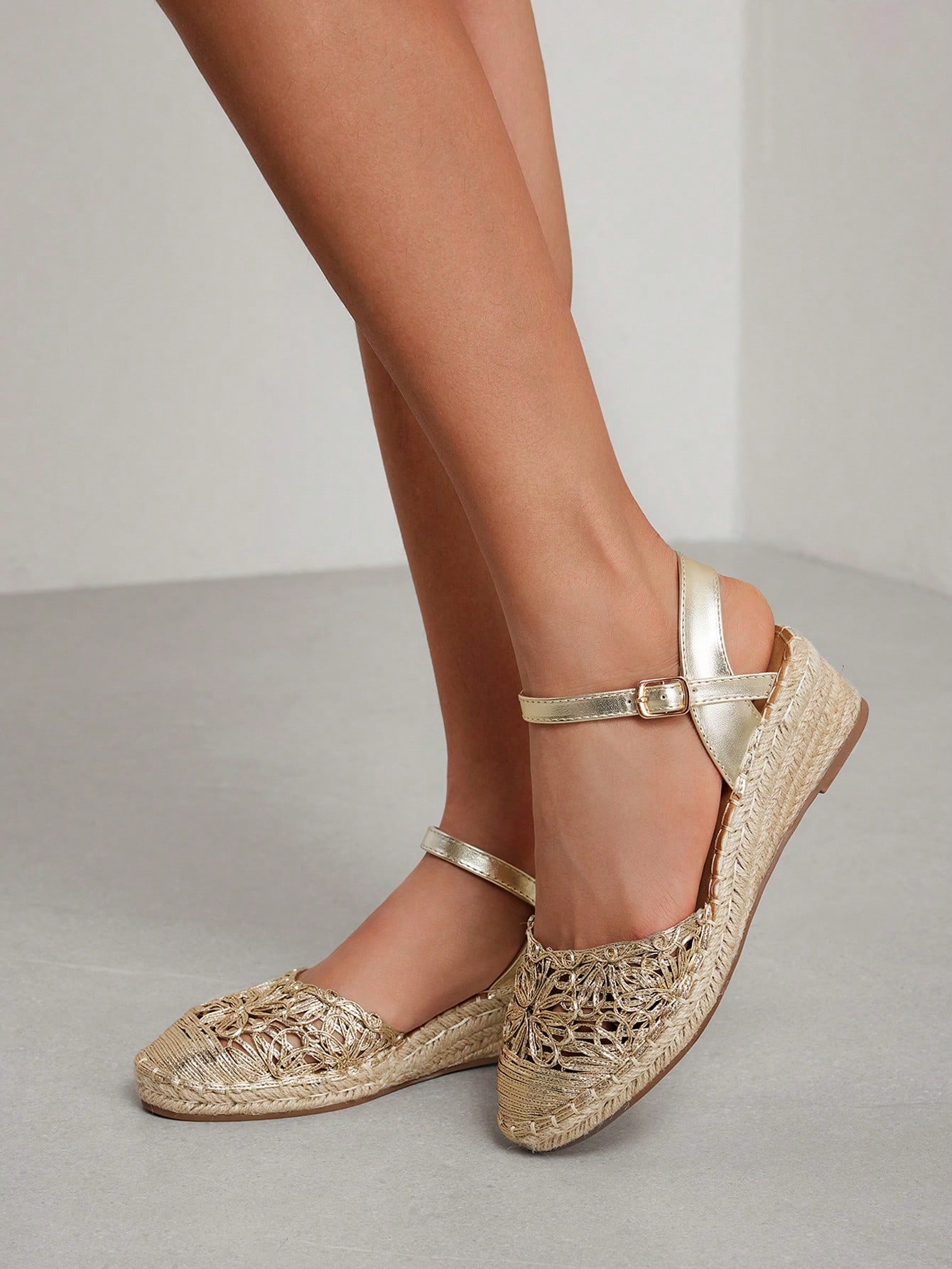 In Gold Women Wedges & Flatform