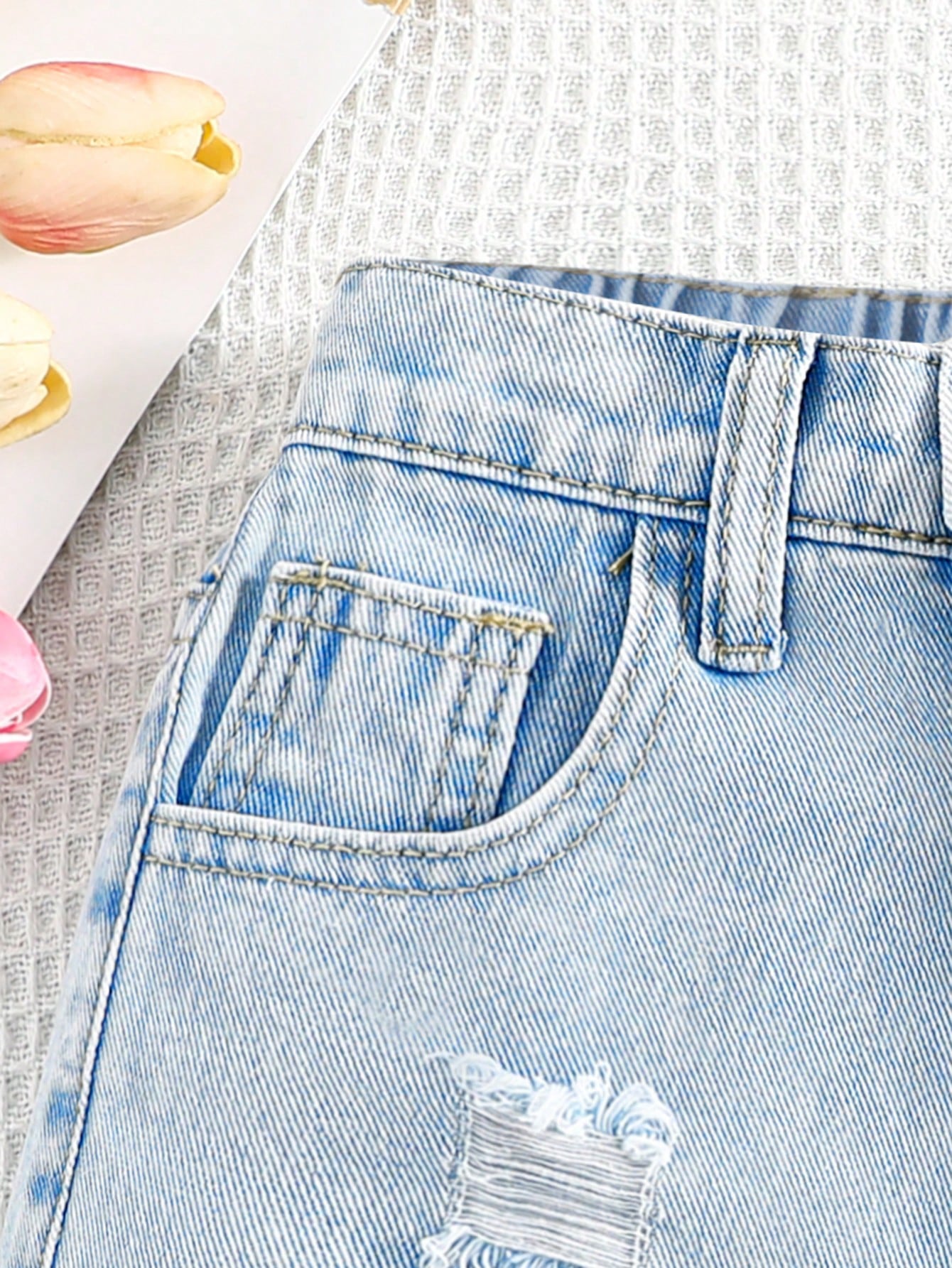 Young Girls Denim Shorts