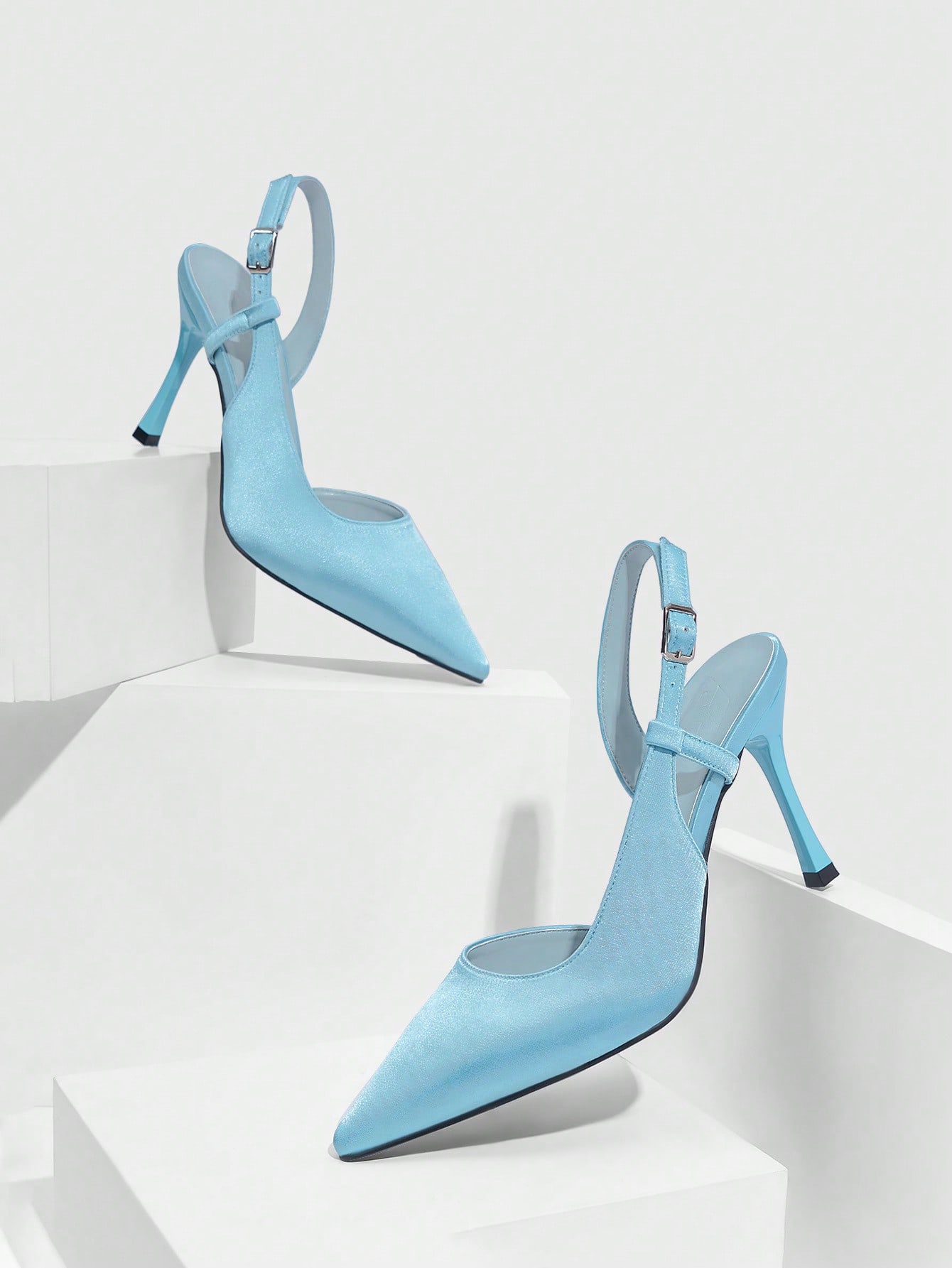 In Baby Blue Women Pumps