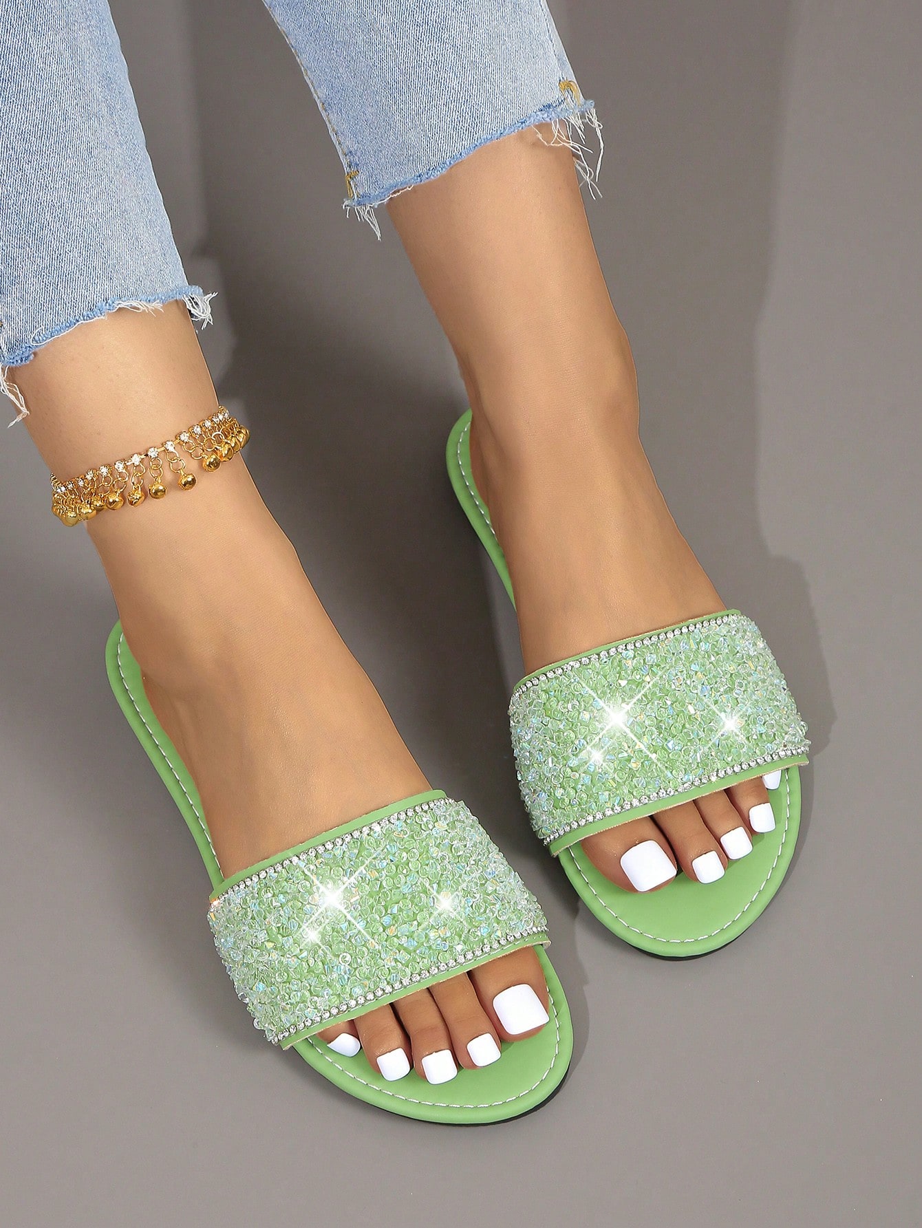 In Mint Green Women Shoes