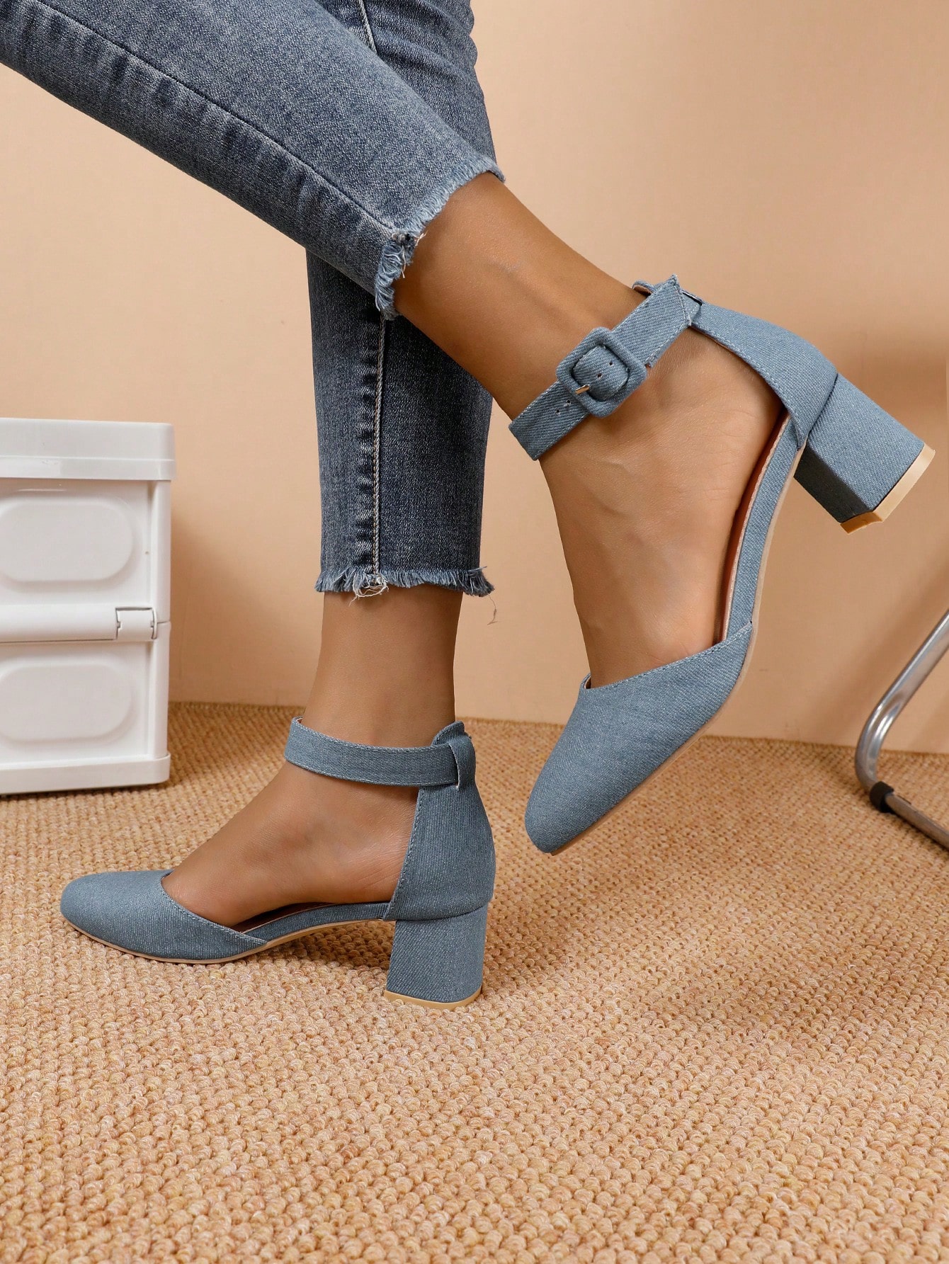 In Blue Women Pumps