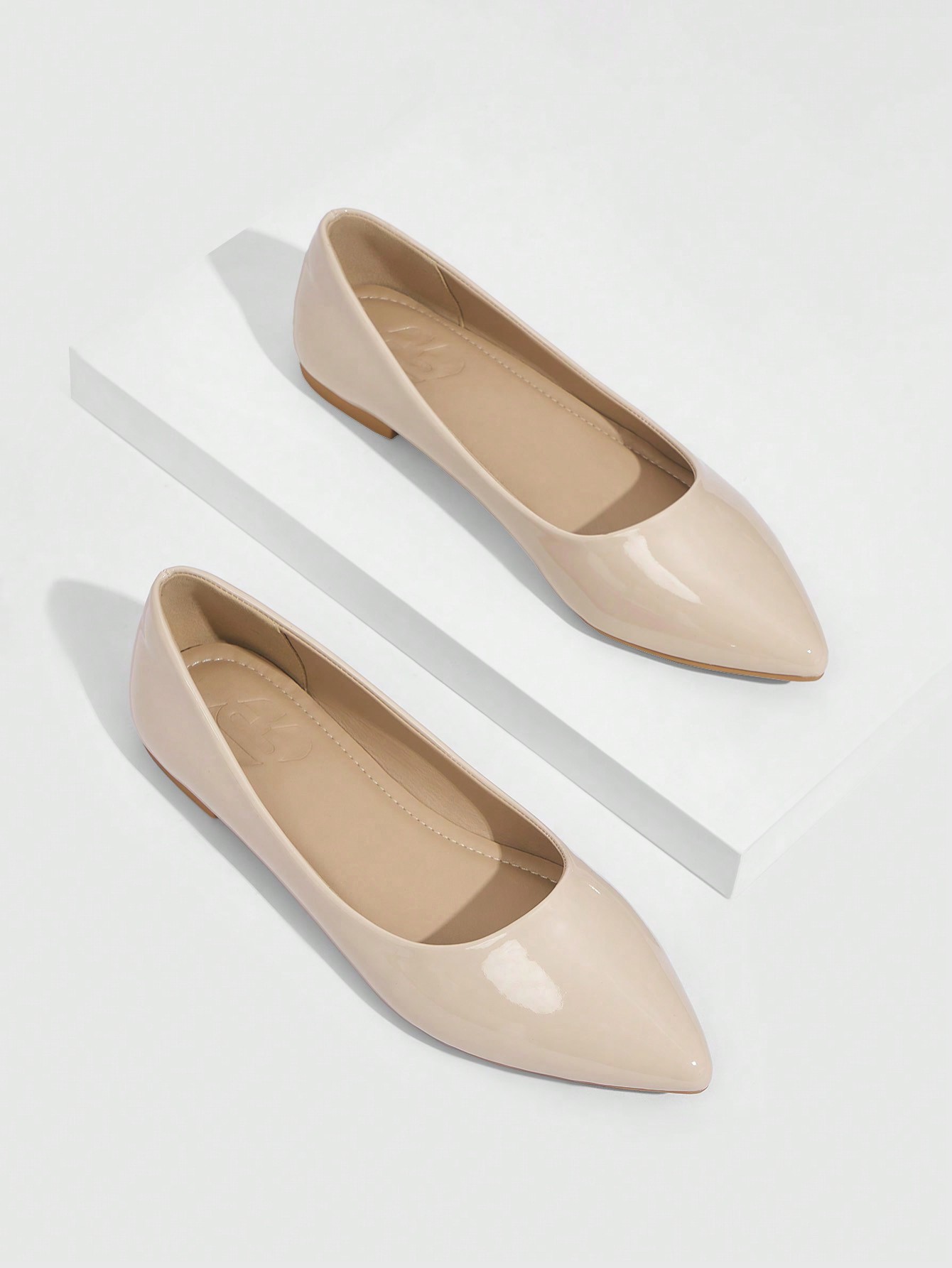 In Apricot Women Flats