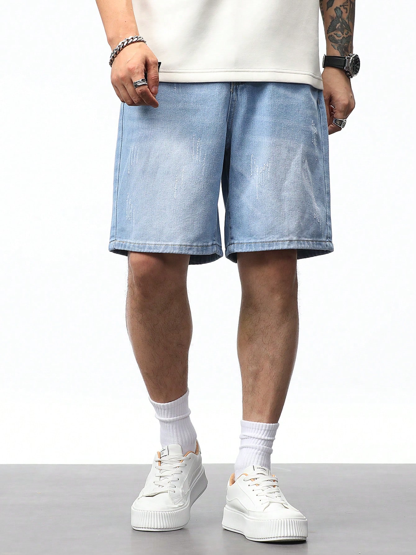 Men Denim Shorts