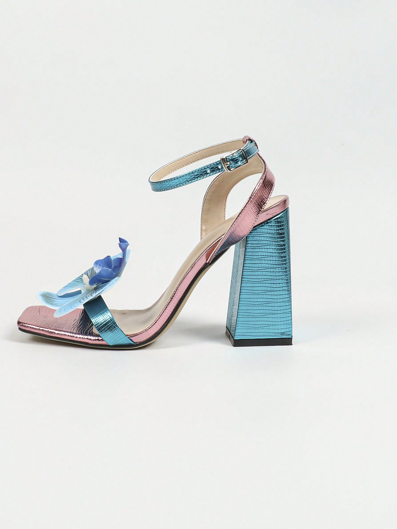 In Blue Women Heeled Sandals